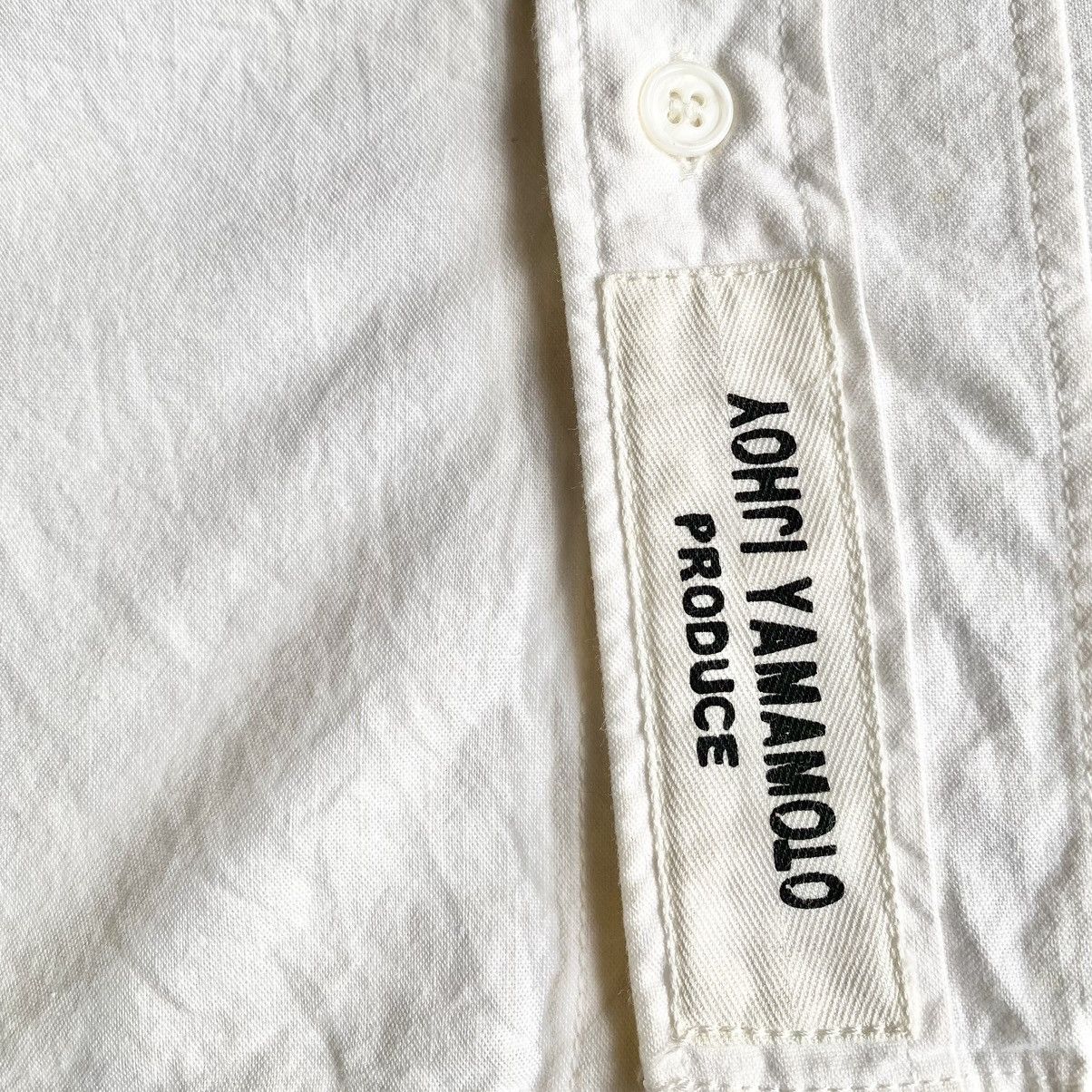 Yohji Yamamoto Yohji Yamamoto Pour Homme Produce Denim Paychwork Shirt Size US M / EU 48-50 / 2 - 9 Thumbnail