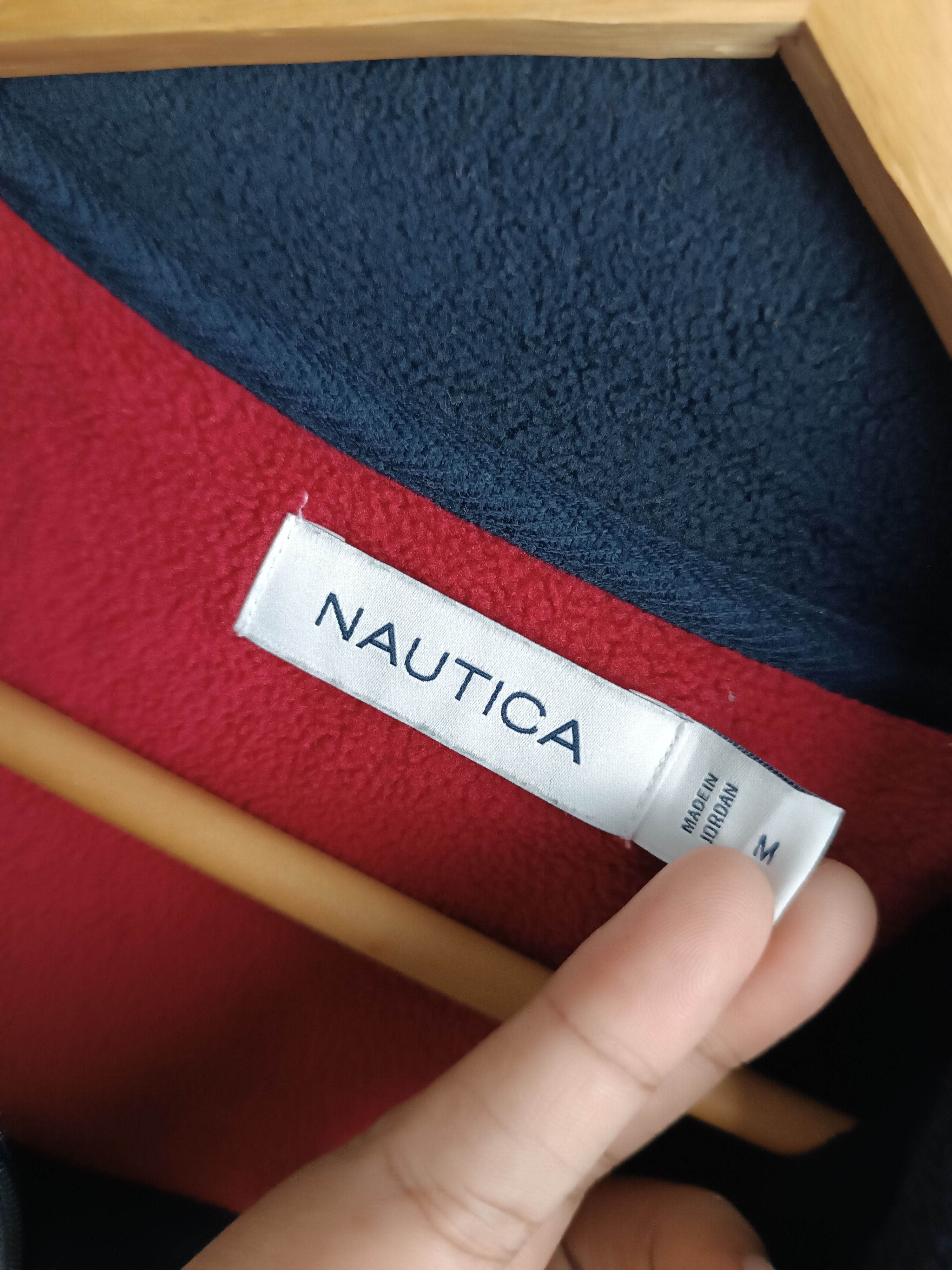 Nautica VINTAGE NAUTICA FLEECE HALF ZIPPER VERY RARE JACKET Size US M / EU 48-50 / 2 - 14 Thumbnail