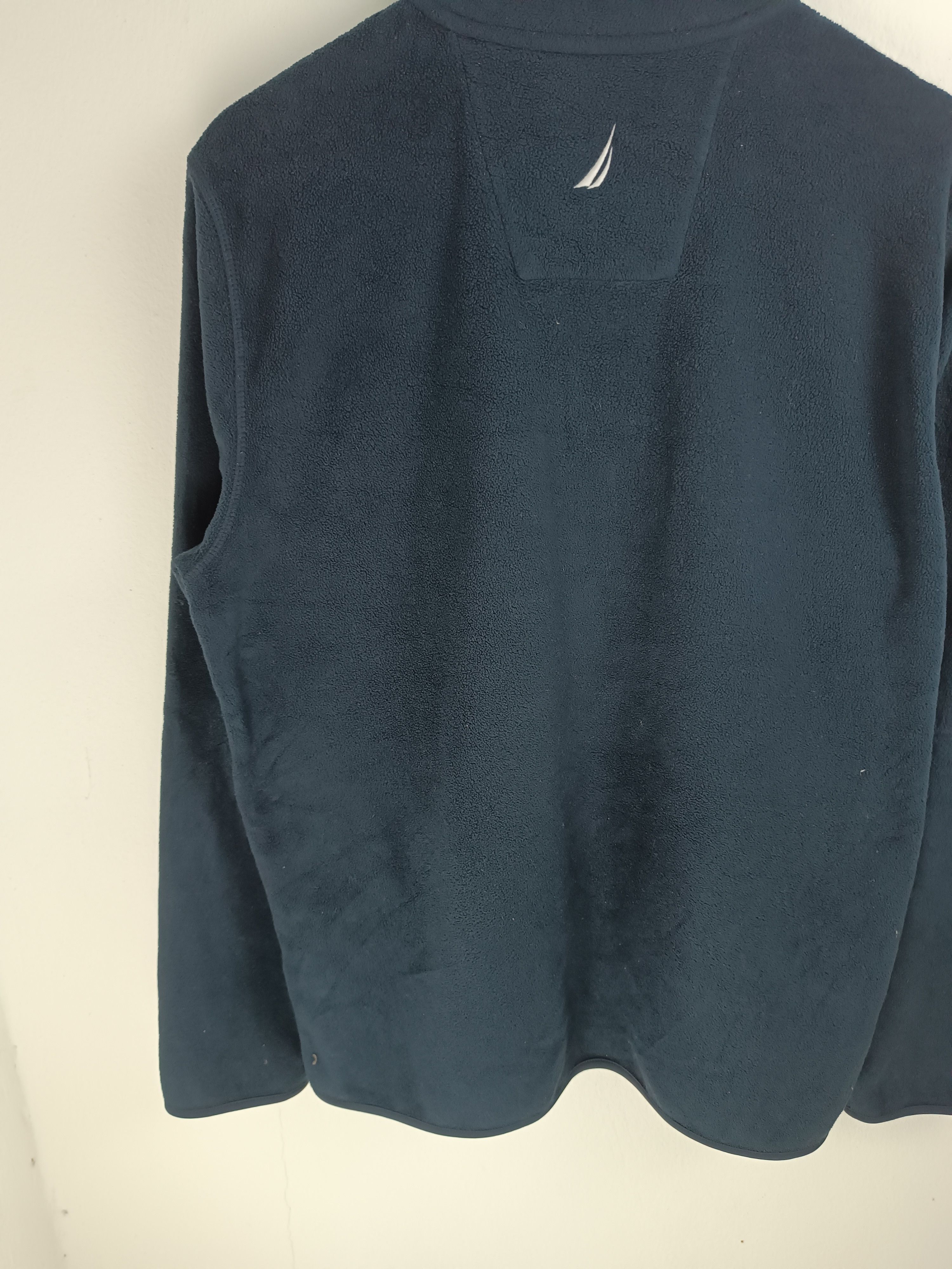 Nautica VINTAGE NAUTICA FLEECE HALF ZIPPER VERY RARE JACKET Size US M / EU 48-50 / 2 - 11 Thumbnail