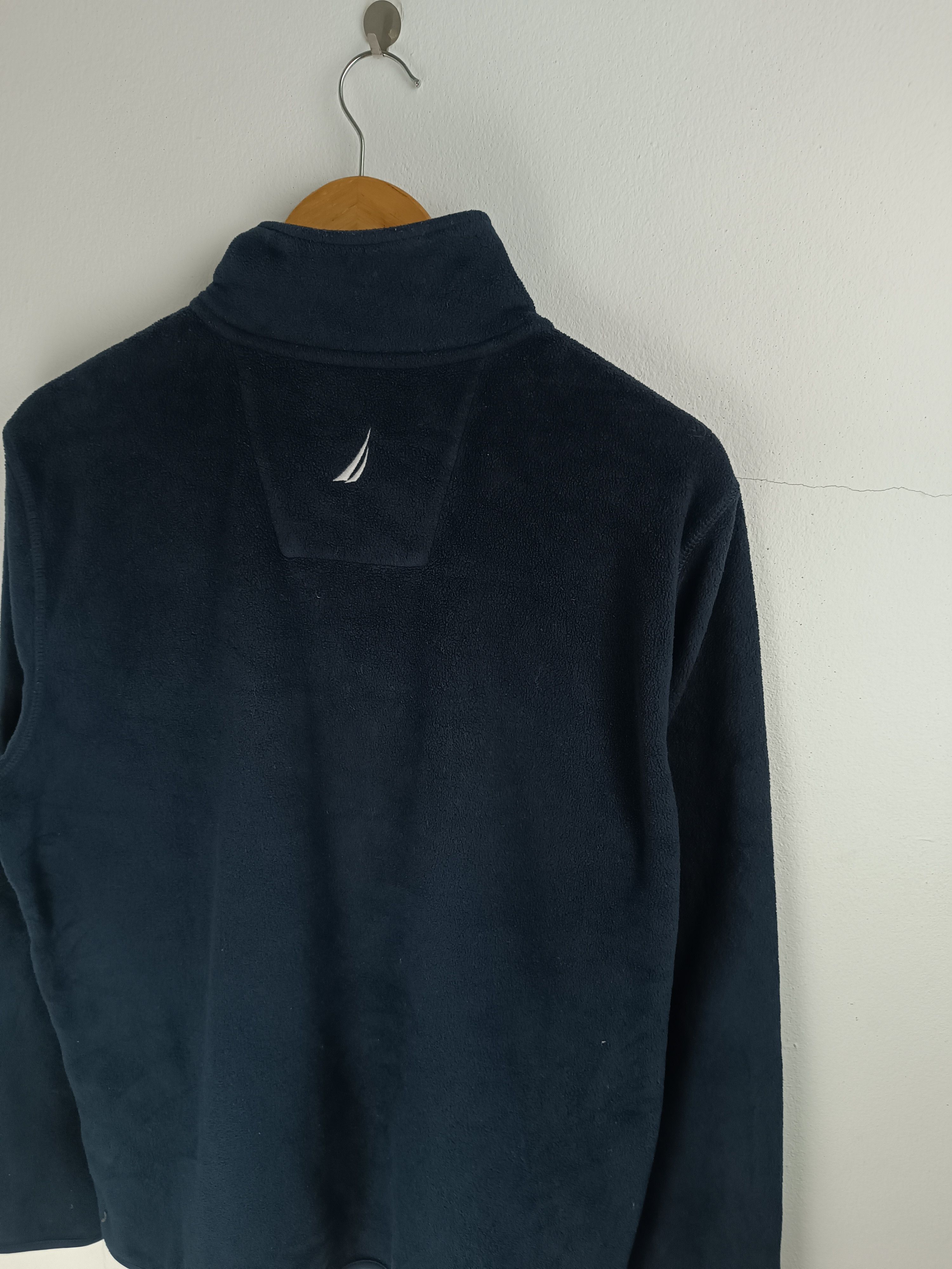 Nautica VINTAGE NAUTICA FLEECE HALF ZIPPER VERY RARE JACKET Size US M / EU 48-50 / 2 - 12 Thumbnail