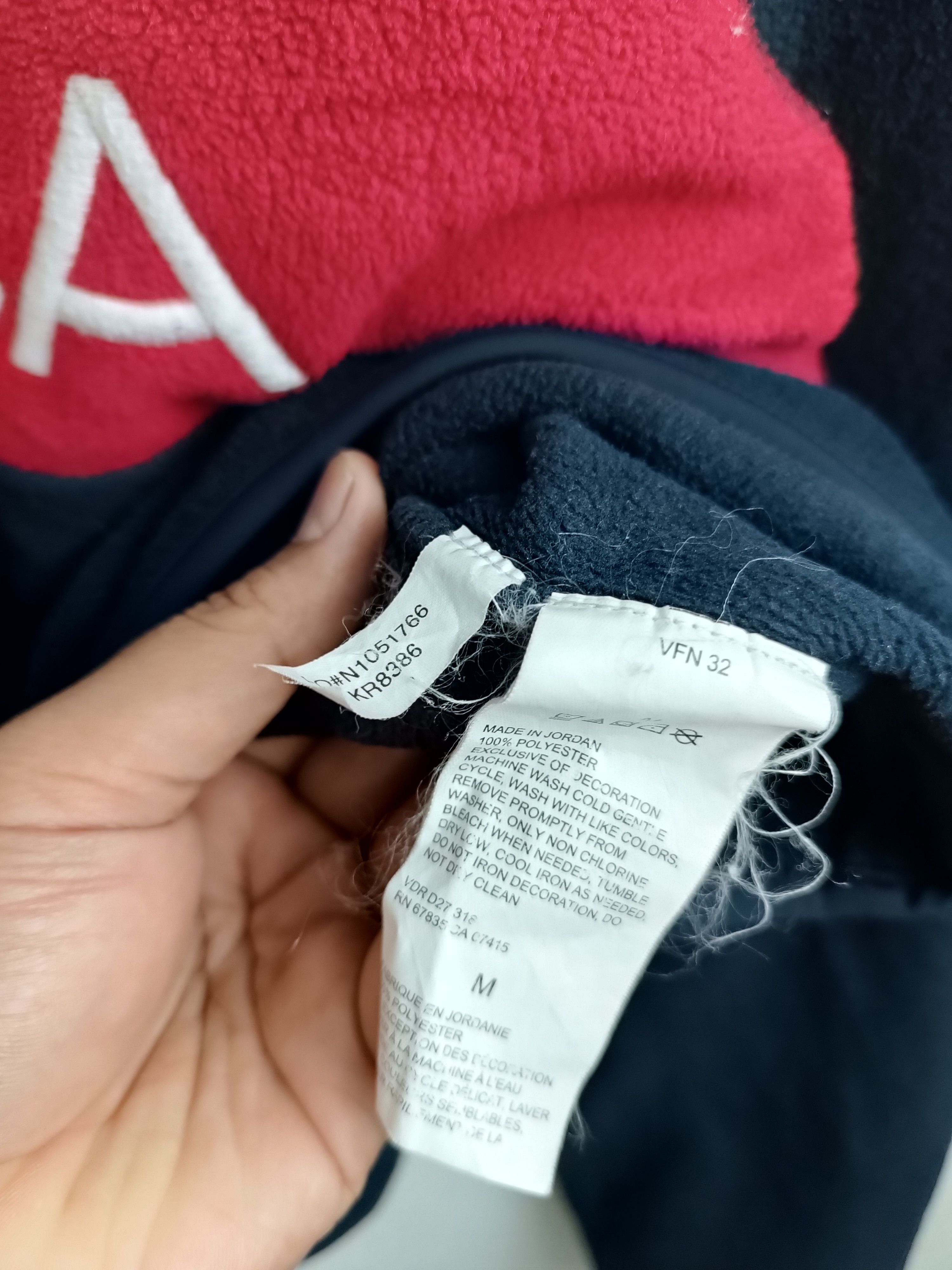 Nautica VINTAGE NAUTICA FLEECE HALF ZIPPER VERY RARE JACKET Size US M / EU 48-50 / 2 - 6 Thumbnail