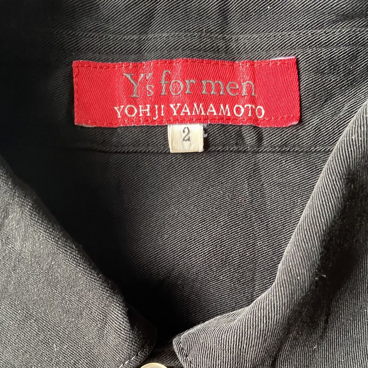 Yohji Yamamoto Y’s For Men Red Label Rayon Oversize Boxy Fit Shirt Size US M / EU 48-50 / 2 - 4 Thumbnail