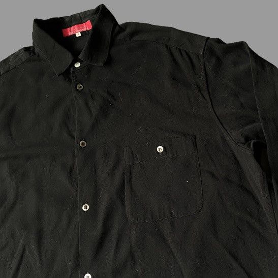 Yohji Yamamoto Y’s For Men Red Label Rayon Oversize Boxy Fit Shirt Size US M / EU 48-50 / 2 - 2 Thumbnail