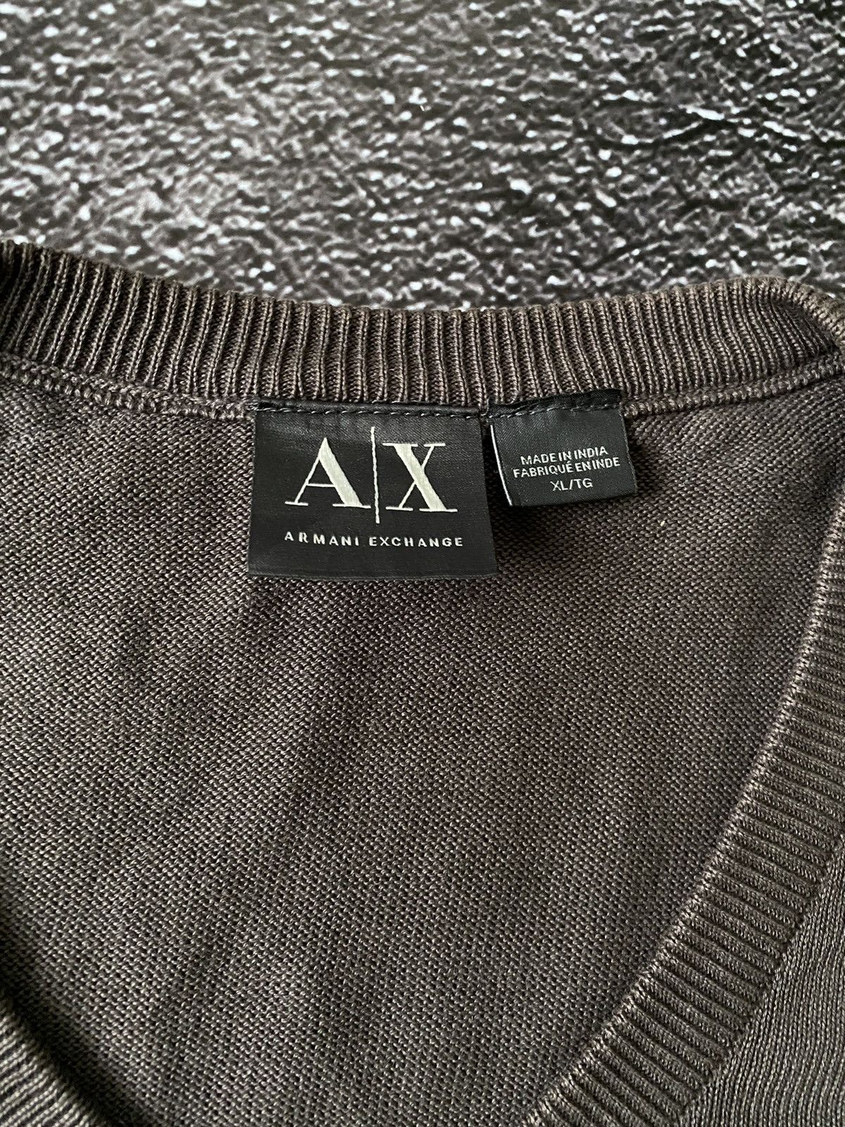 Armani Exchange Armani Exchange Lightweight Nylon Pocket Knit Sweater Size US XL / EU 56 / 4 - 5 Thumbnail