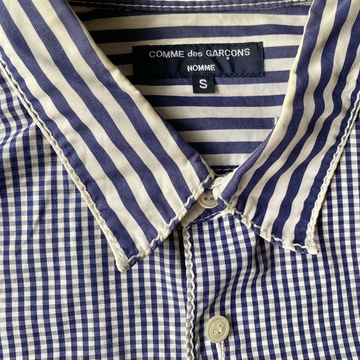 Comme des Garcons Come Des Garcons Homme Plaids And Stripes Shirt Size US S / EU 44-46 / 1 - 5 Thumbnail