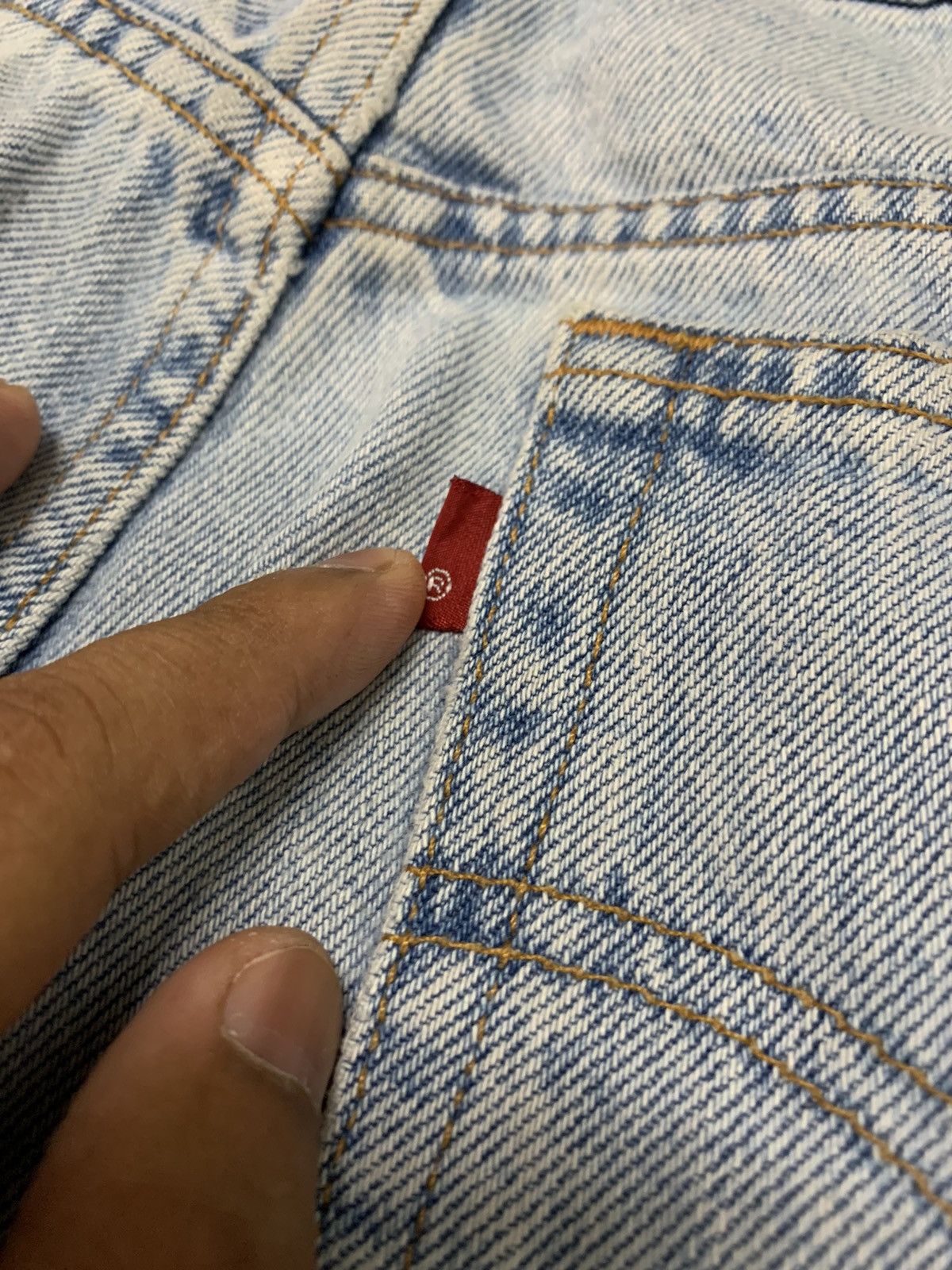 Levi's Vintage Levi’s 512 Classic Tapered Jeans W35x30.5 Size US 35 - 10 Thumbnail