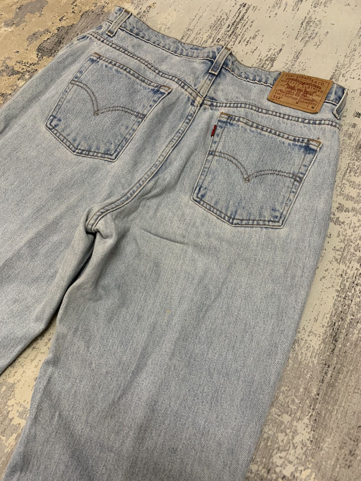 Levi's Vintage Levi’s 512 Classic Tapered Jeans W35x30.5 Size US 35 - 9 Thumbnail