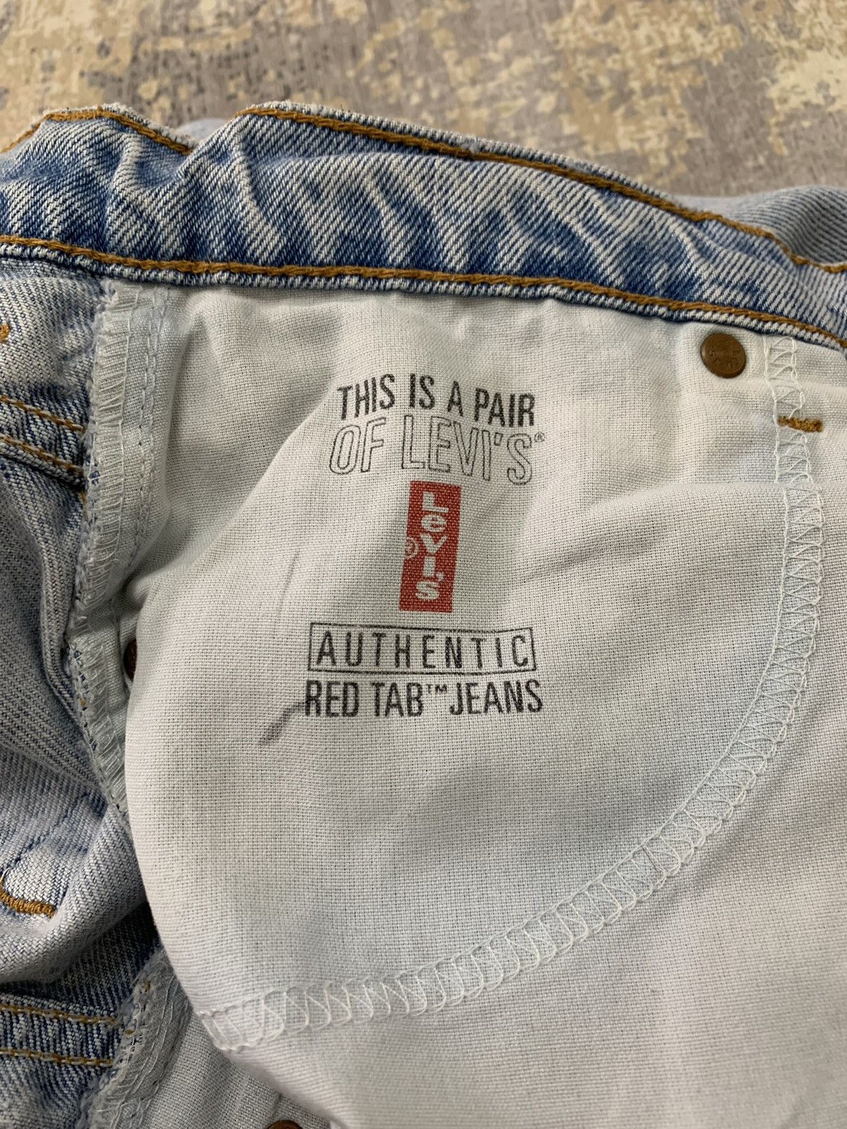 Levi's Vintage Levi’s 512 Classic Tapered Jeans W35x30.5 Size US 35 - 11 Thumbnail