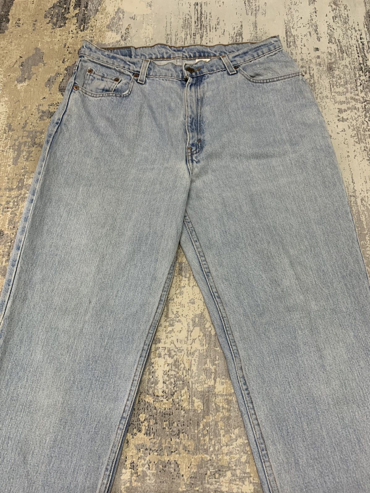 Levi's Vintage Levi’s 512 Classic Tapered Jeans W35x30.5 Size US 35 - 3 Thumbnail