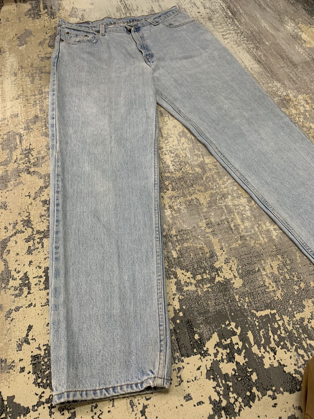 Levi's Vintage Levi’s 512 Classic Tapered Jeans W35x30.5 Size US 35 - 4 Thumbnail