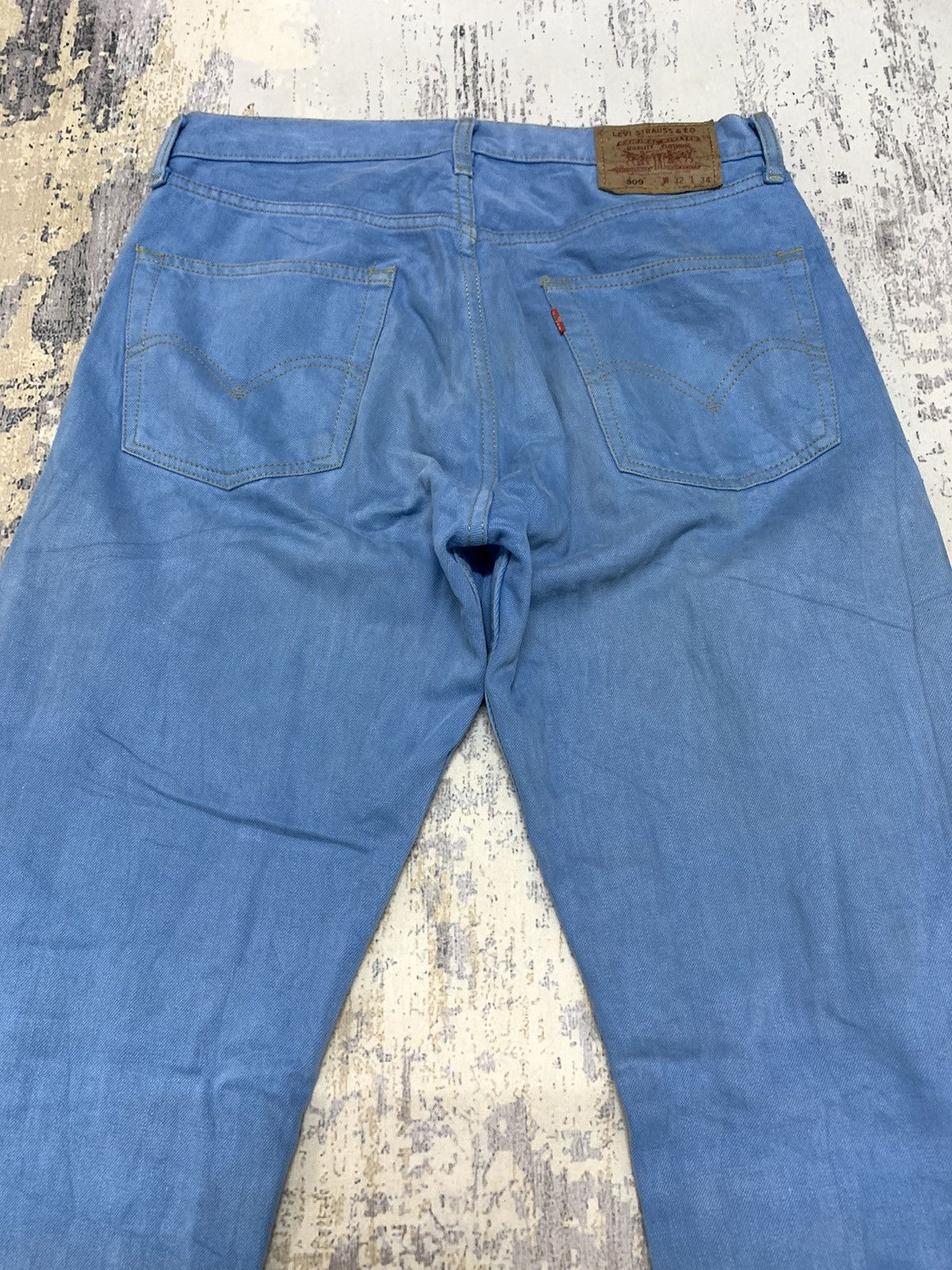 Levi's Vintage Levis 509 Regular Fit Colour Jeans 32x35.5 Size US 32 / EU 48 - 5 Thumbnail