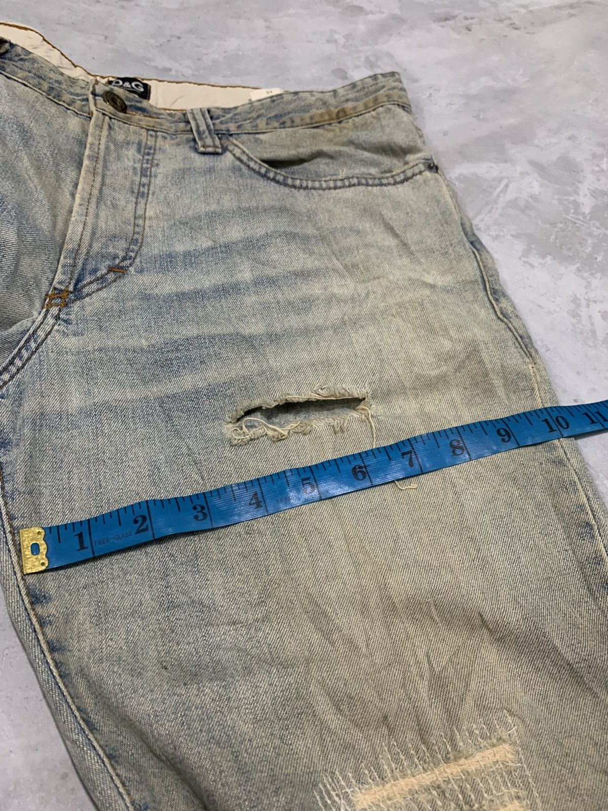 Dolce & Gabbana Dolce & Gabbana Distressed Denim Size US 32 / EU 48 - 19 Thumbnail