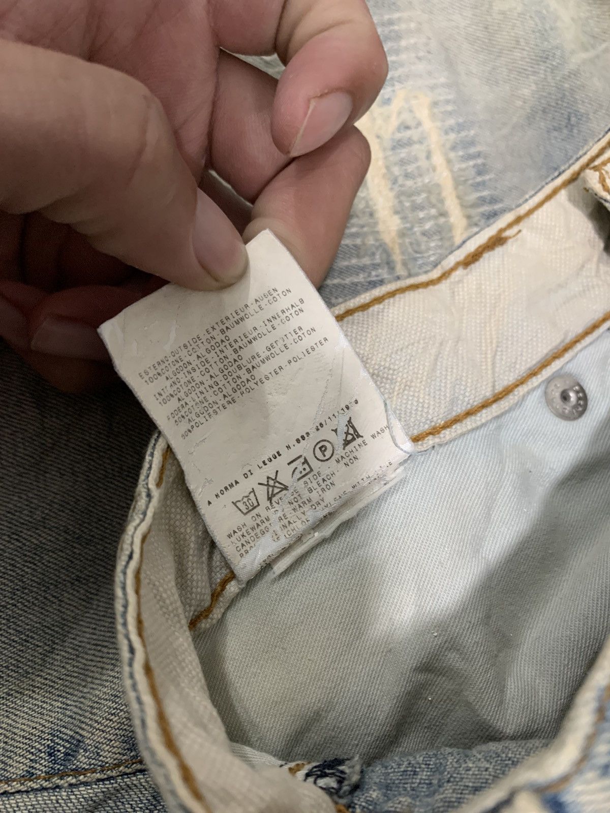 Dolce & Gabbana Dolce & Gabbana Distressed Denim Size US 32 / EU 48 - 9 Thumbnail