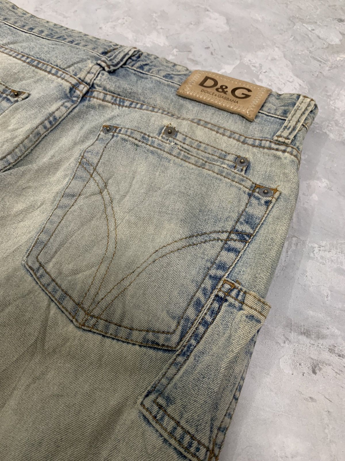 Dolce & Gabbana Dolce & Gabbana Distressed Denim Size US 32 / EU 48 - 14 Thumbnail