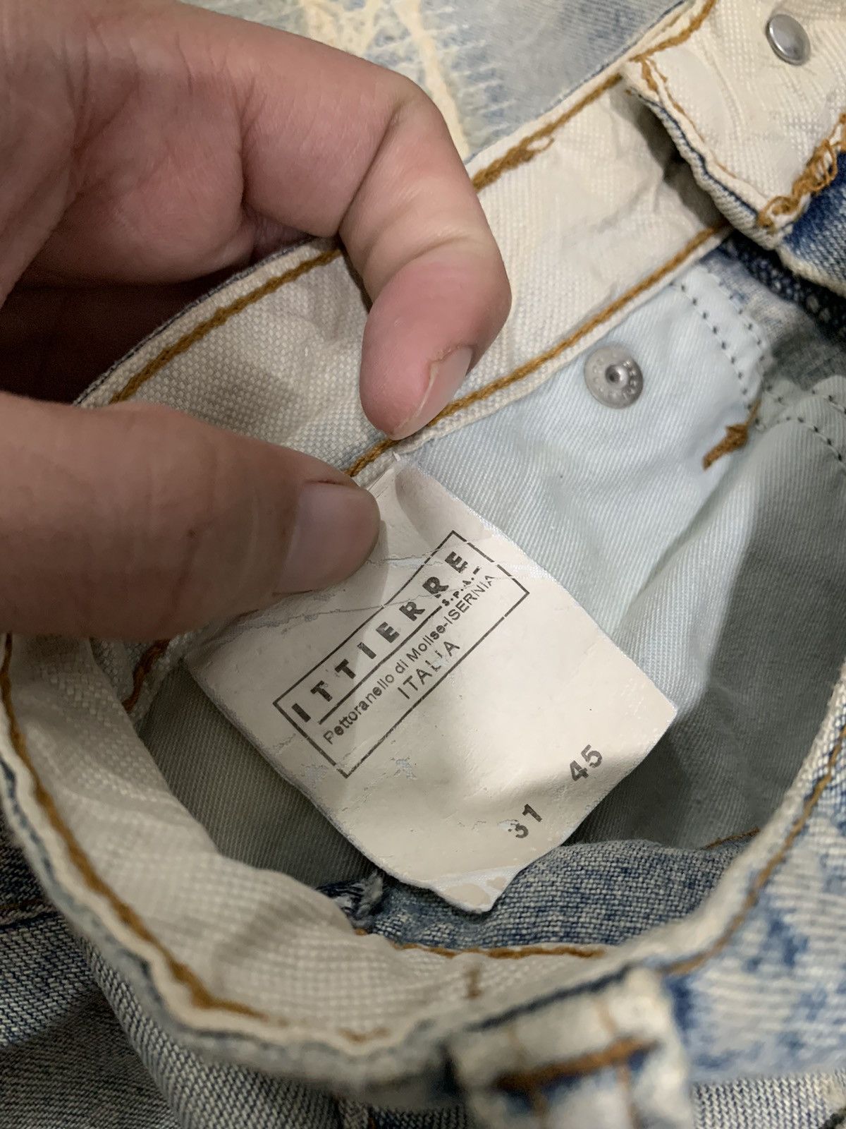 Dolce & Gabbana Dolce & Gabbana Distressed Denim Size US 32 / EU 48 - 8 Thumbnail