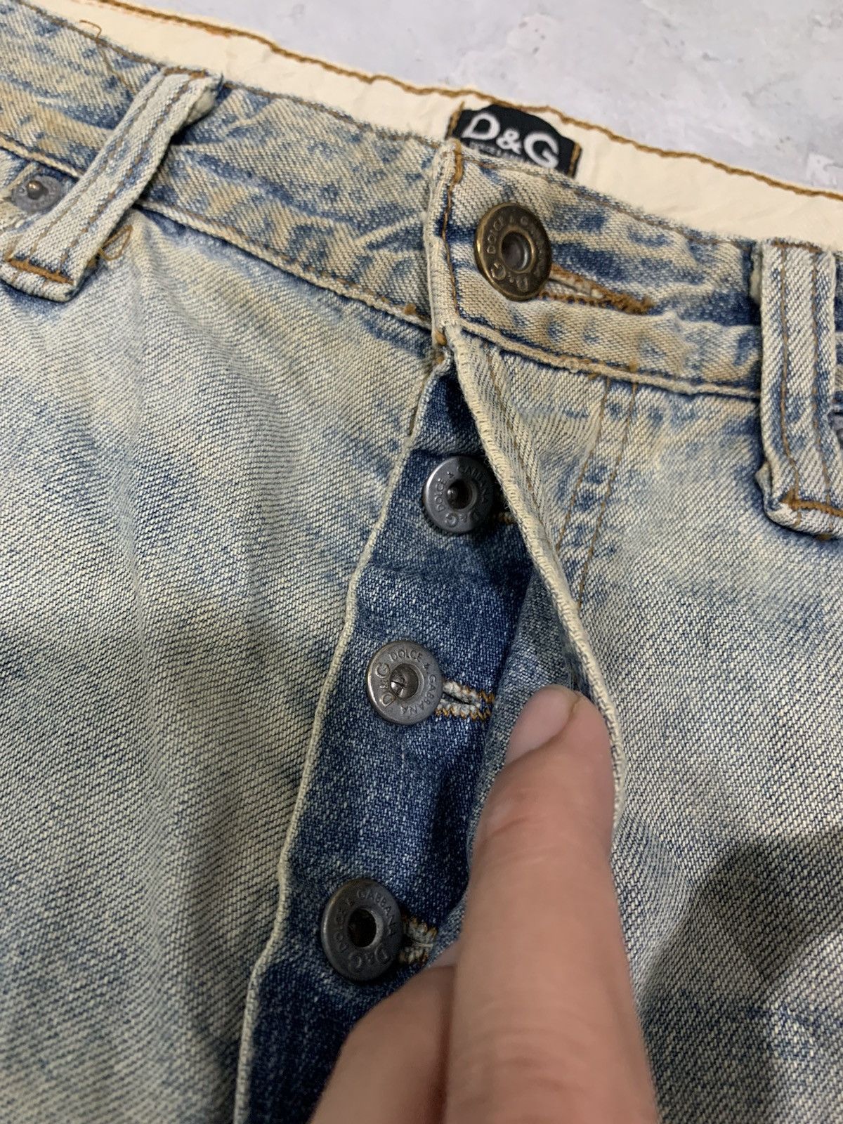 Dolce & Gabbana Dolce & Gabbana Distressed Denim Size US 32 / EU 48 - 5 Thumbnail