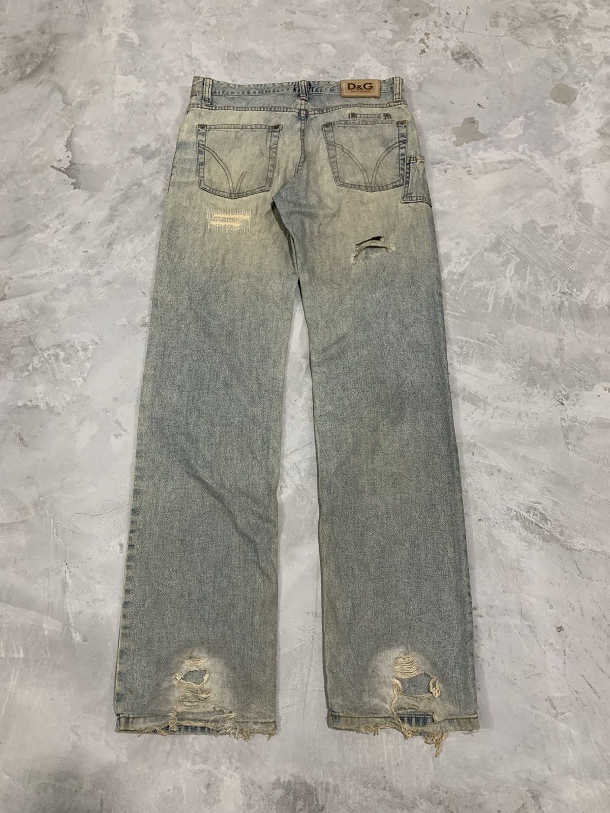 Dolce & Gabbana Dolce & Gabbana Distressed Denim Size US 32 / EU 48 - 11 Thumbnail