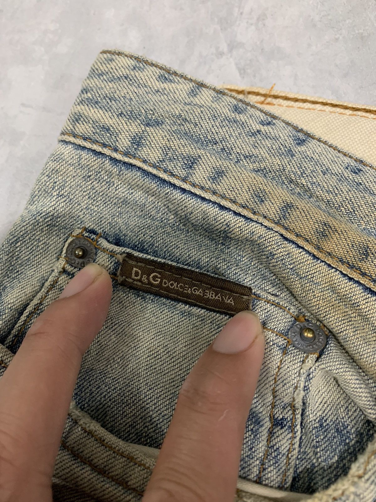 Dolce & Gabbana Dolce & Gabbana Distressed Denim Size US 32 / EU 48 - 7 Thumbnail