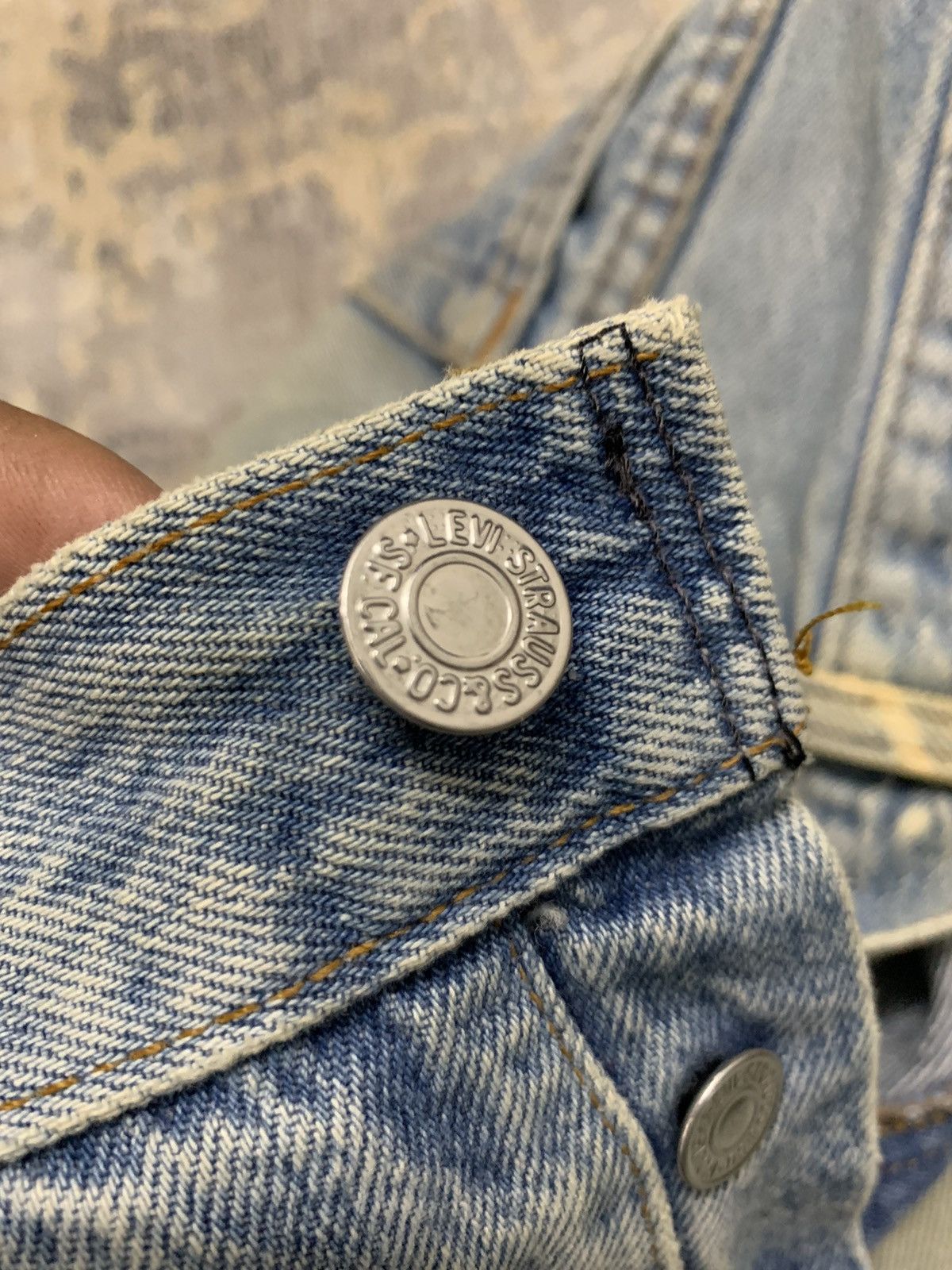 Levi's Vintage Levi’s 501 Trashed Denim Jeans made in usa W29x32 Size US 29 - 9 Thumbnail