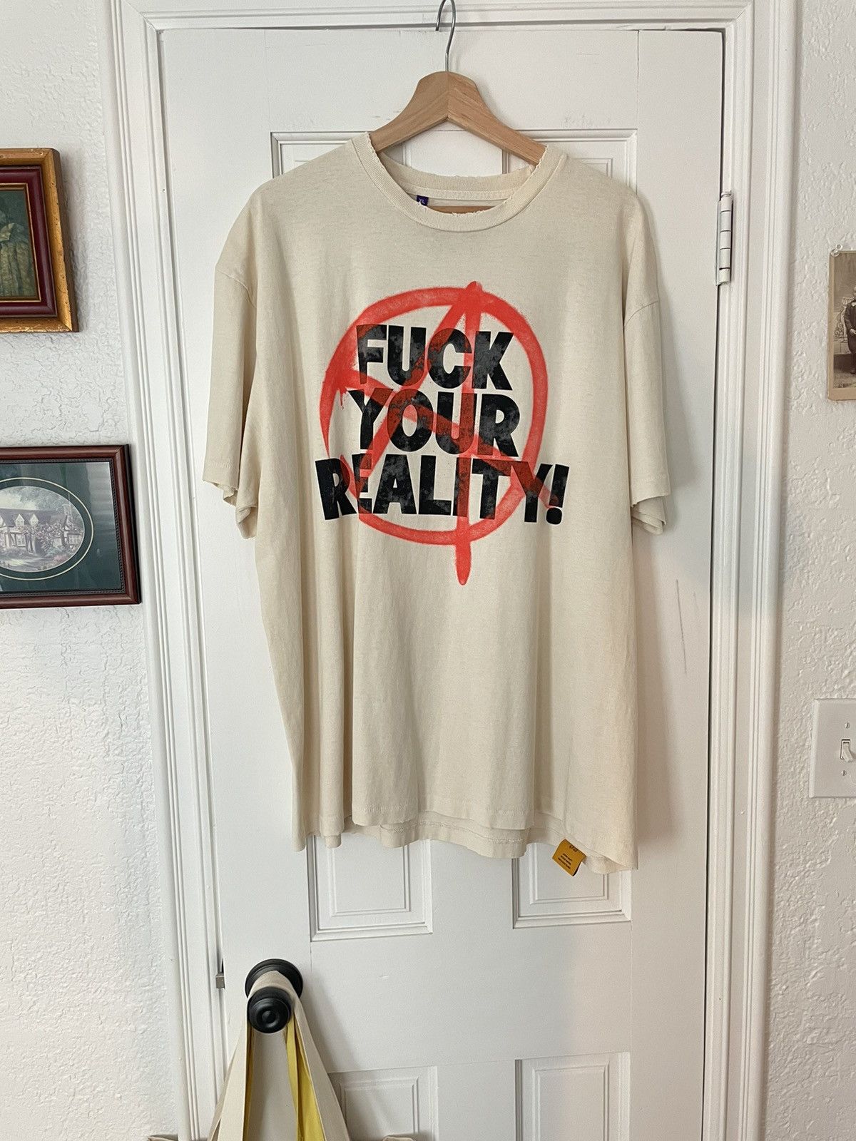 Gallery Dept. Gallery dept . Fuck your reality tee | Grailed