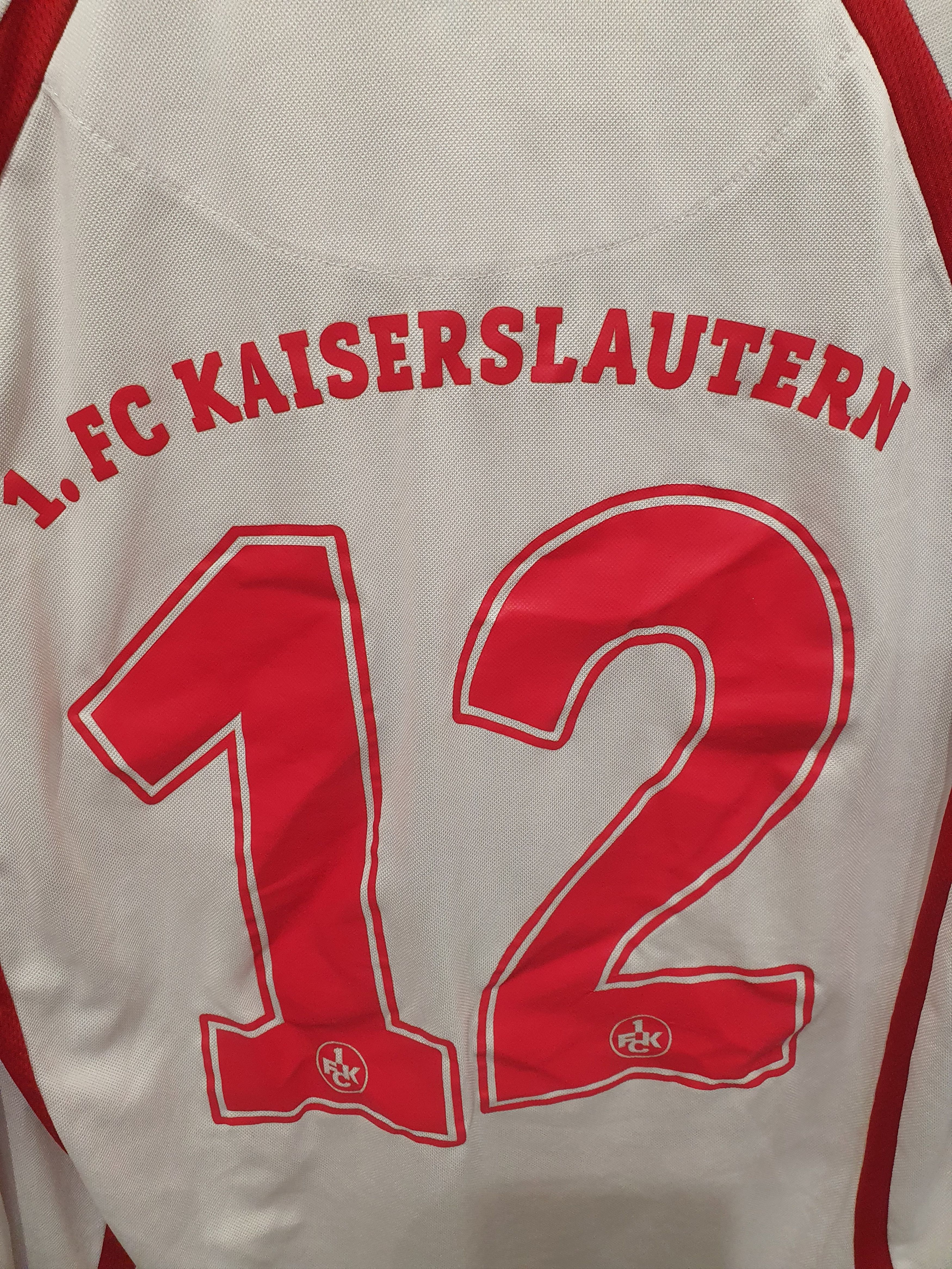 UHLSPORT FC KAISERSLAUTERN SIZE M SHIRT longsleeve jersey