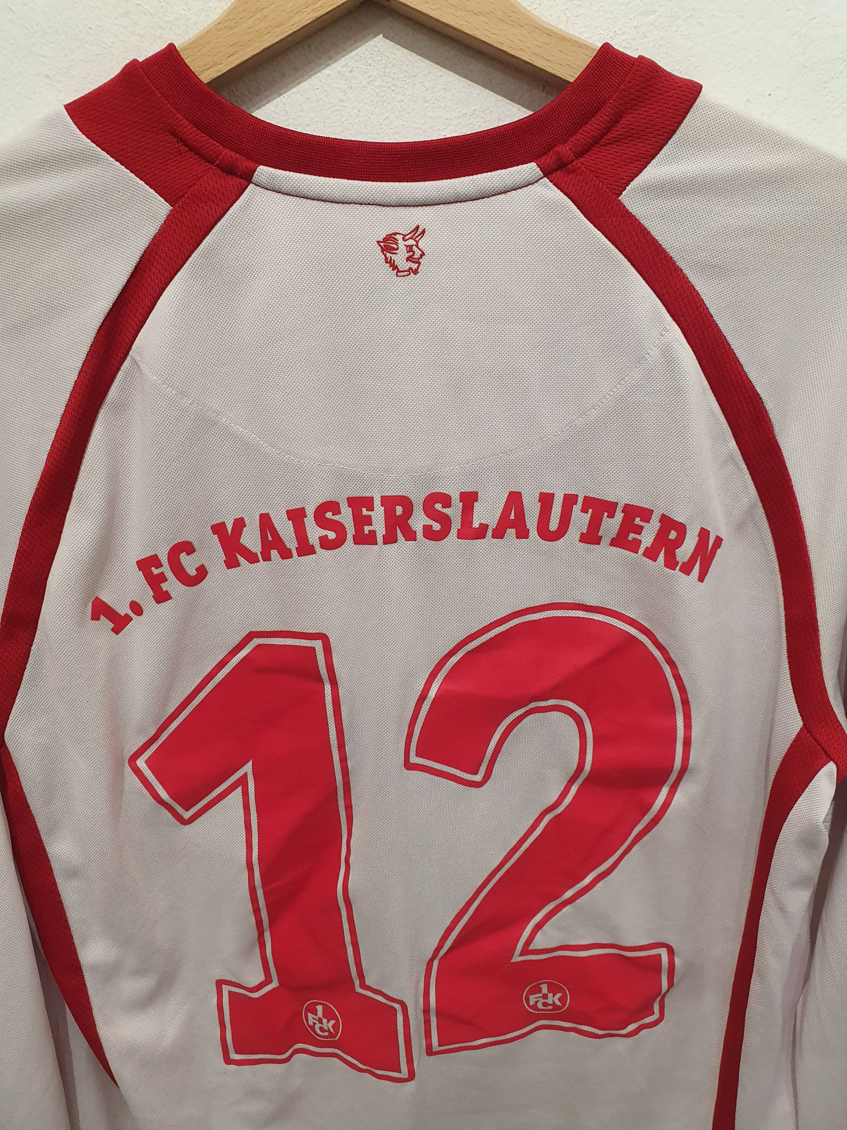UHLSPORT FC KAISERSLAUTERN SIZE M SHIRT longsleeve jersey