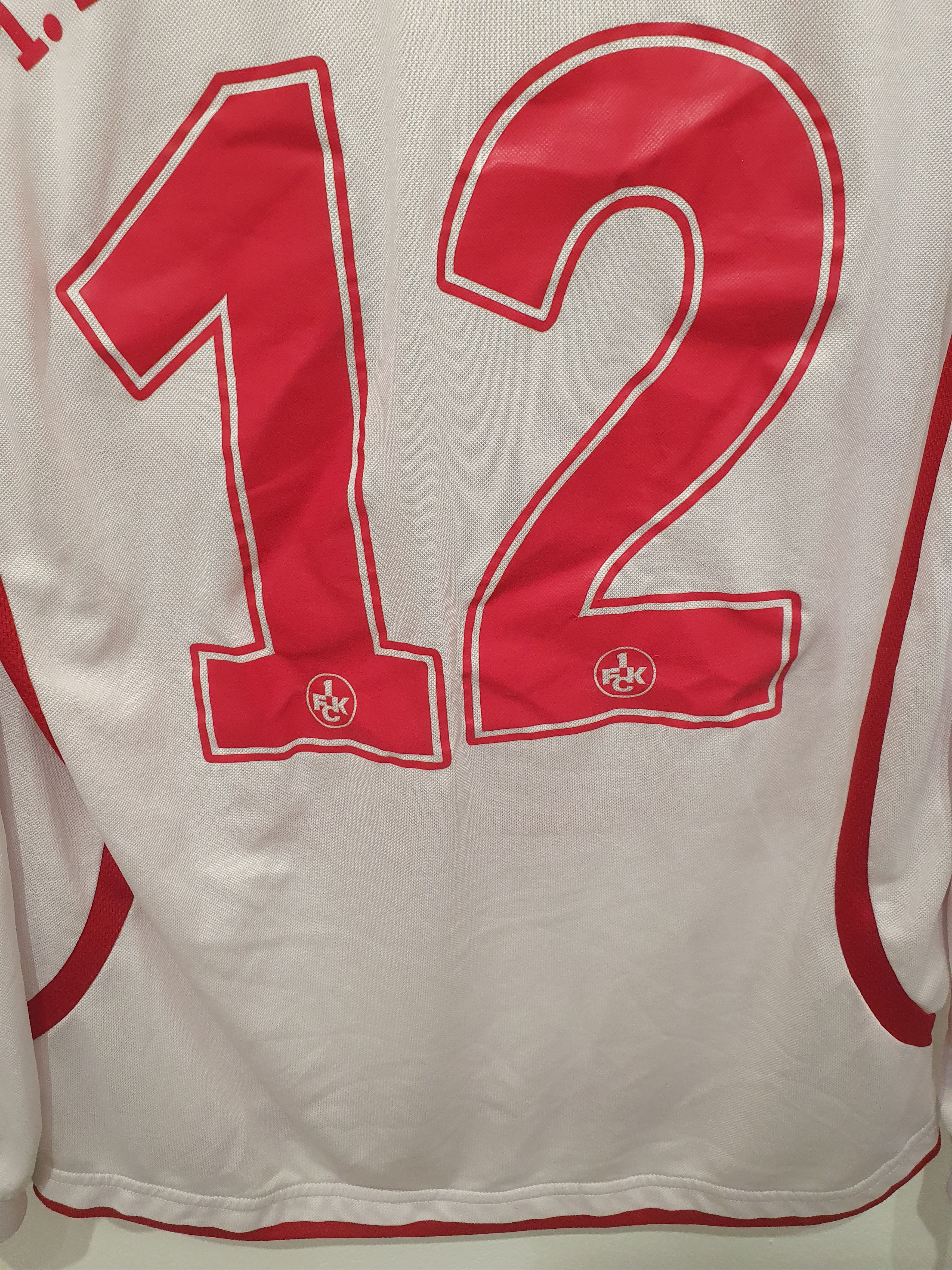 UHLSPORT FC KAISERSLAUTERN SIZE M SHIRT longsleeve jersey