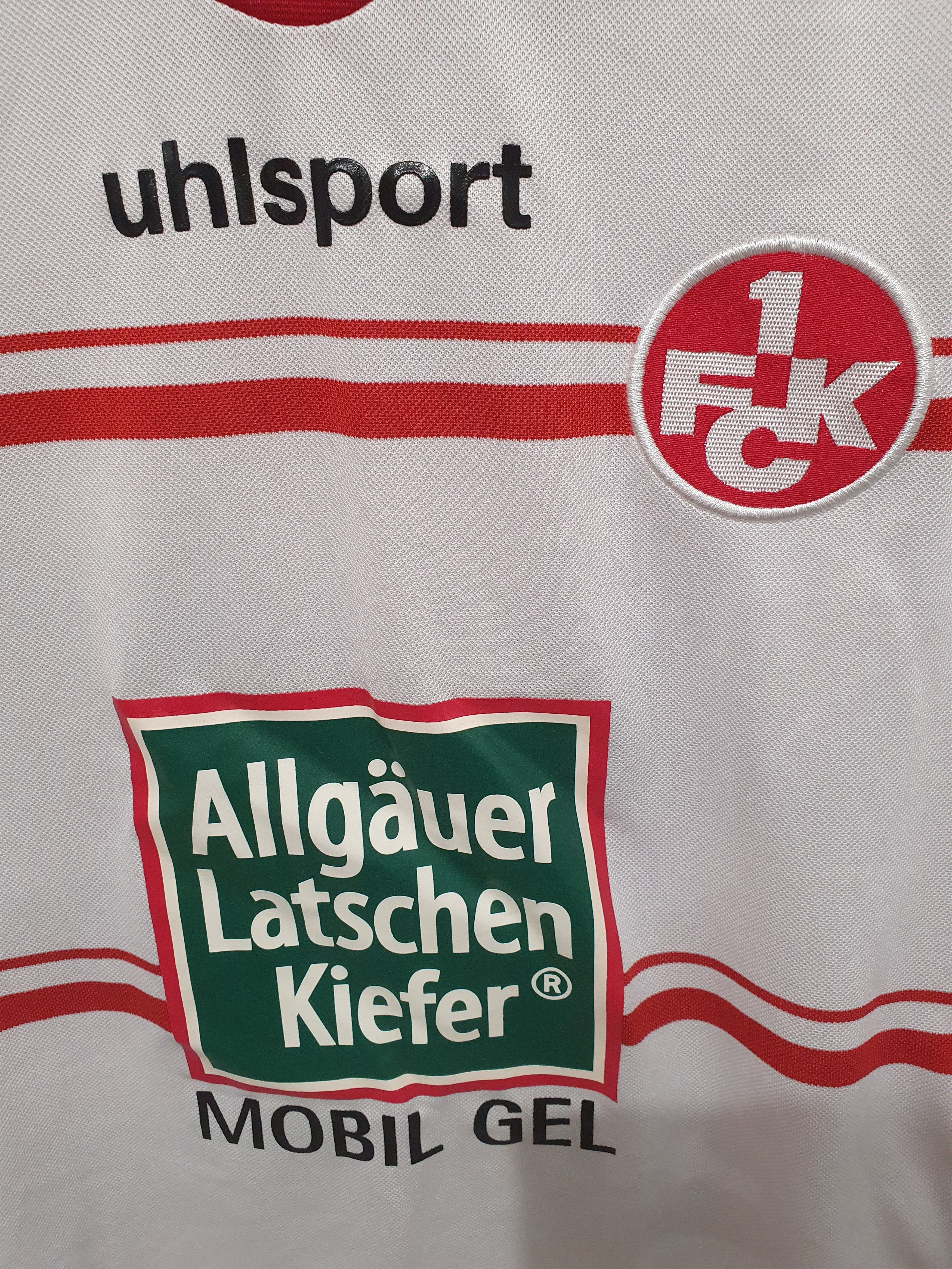 UHLSPORT FC KAISERSLAUTERN SIZE M SHIRT longsleeve jersey
