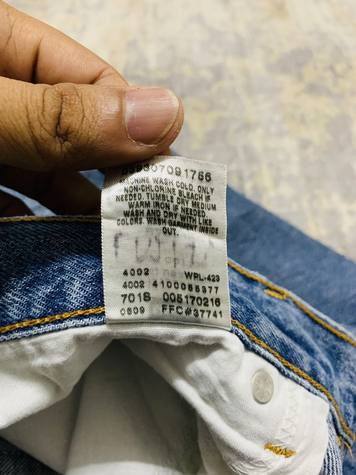 Levi's Vintage Levis 517 Blue Wash Boot Cut Flared Jeans 34x33 Size US 34 / EU 50 - 14 Thumbnail