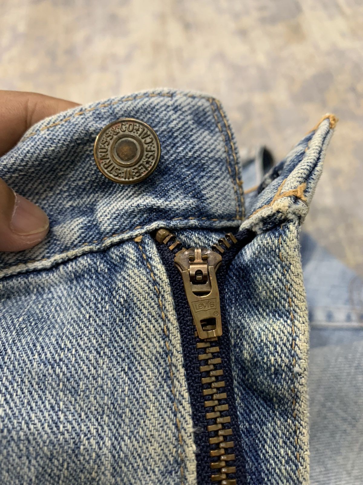 Levi's VTG Levi’s UL533-02 Straight Leg Denim Jeans Faded Wash W38 Size US 36 / EU 52 - 11 Thumbnail
