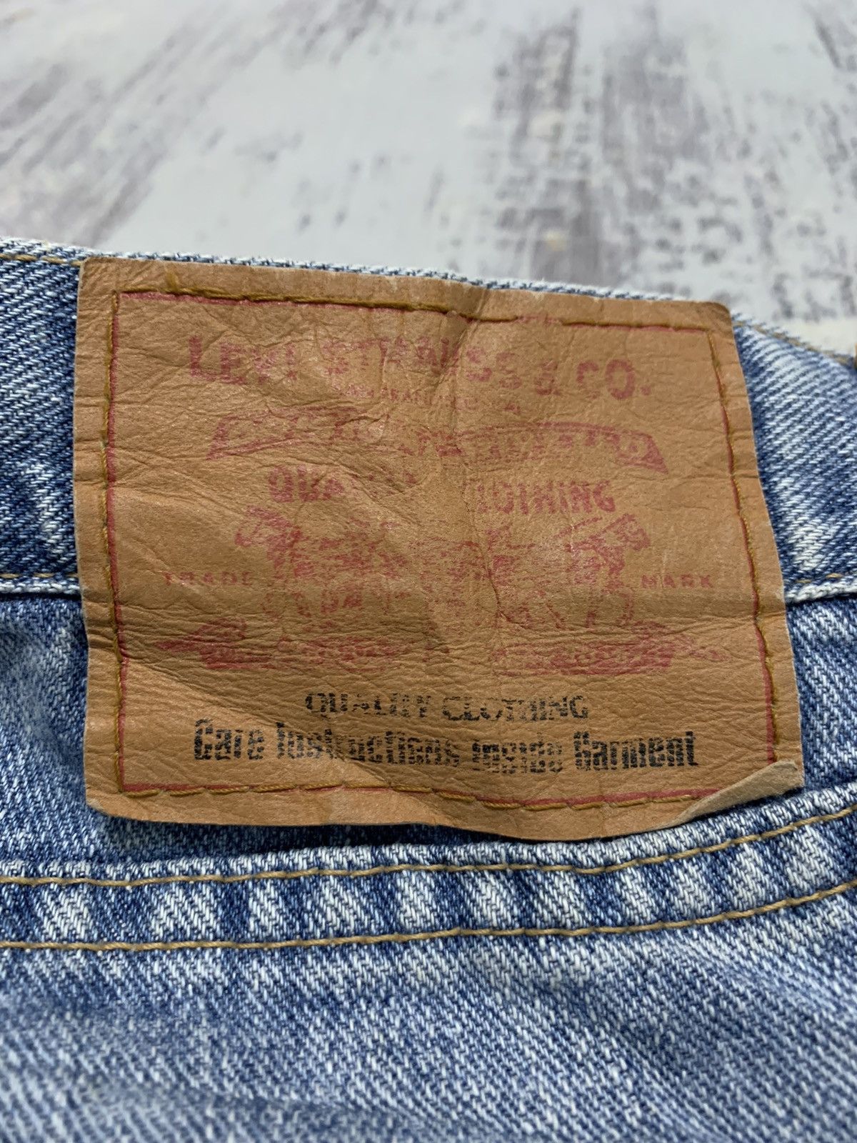 Levi's VTG Levi’s UL533-02 Straight Leg Denim Jeans Faded Wash W38 Size US 36 / EU 52 - 16 Thumbnail