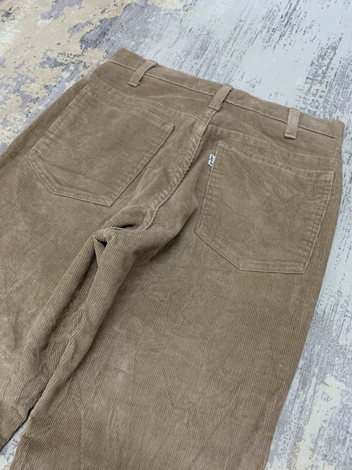 Levi's Vintage Levis Corduroy Jeans White Tab Made In Usa 28x25.5 Size US 28 / EU 44 - 5 Thumbnail