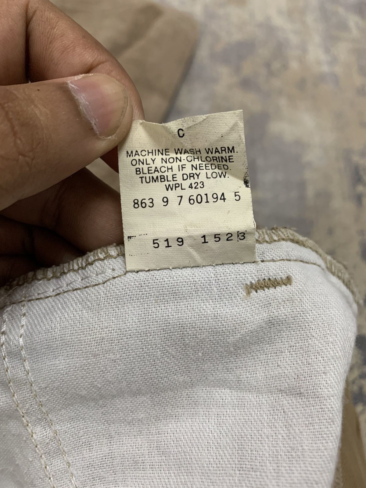 Levi's Vintage Levis Corduroy Jeans White Tab Made In Usa 28x25.5 Size US 28 / EU 44 - 10 Thumbnail