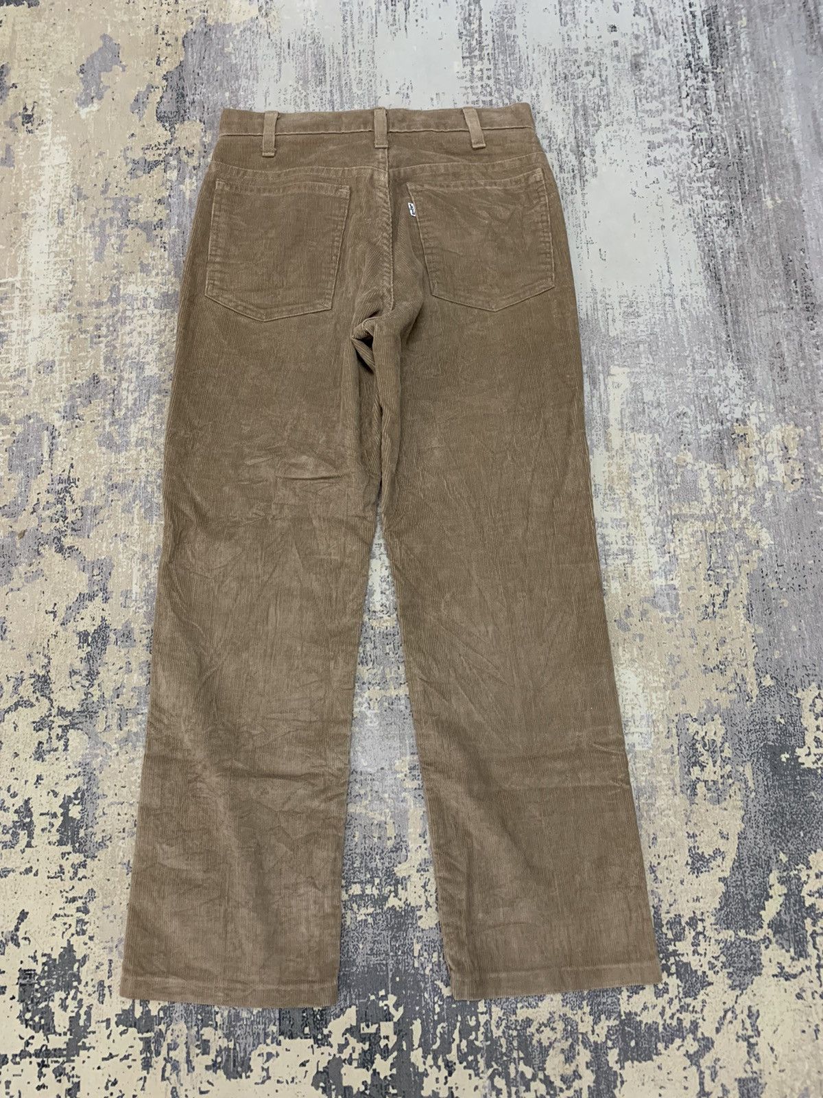 Levi's Vintage Levis Corduroy Jeans White Tab Made In Usa 28x25.5 Size US 28 / EU 44 - 2 Thumbnail
