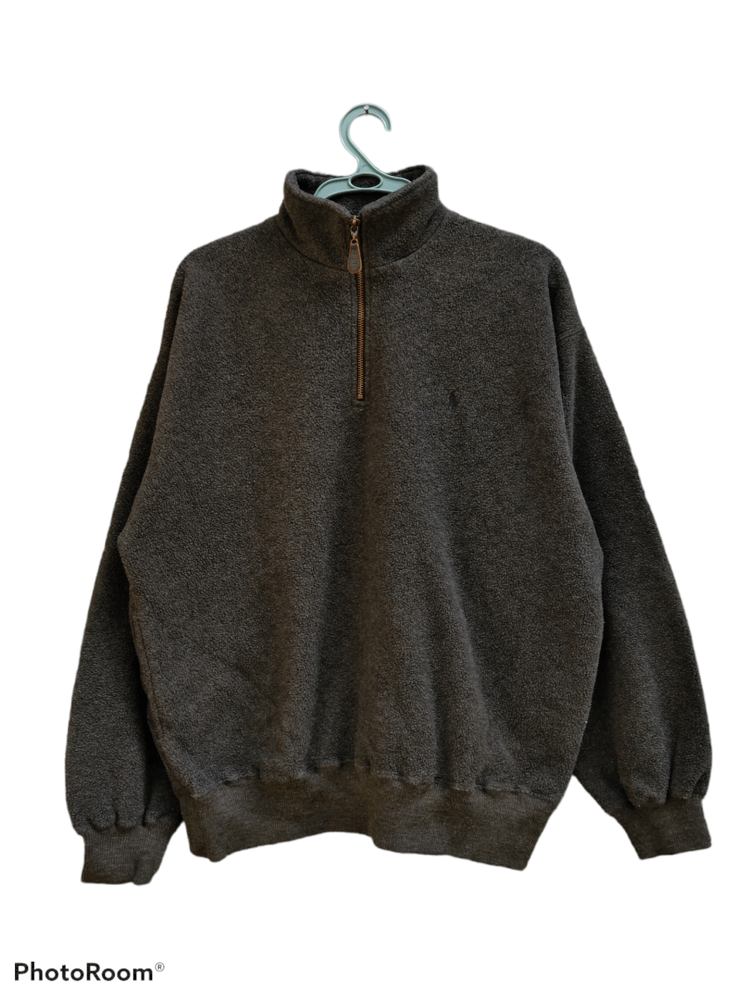 POLO RALPH LAUREN HALF-ZIP FLEECE SWEATER