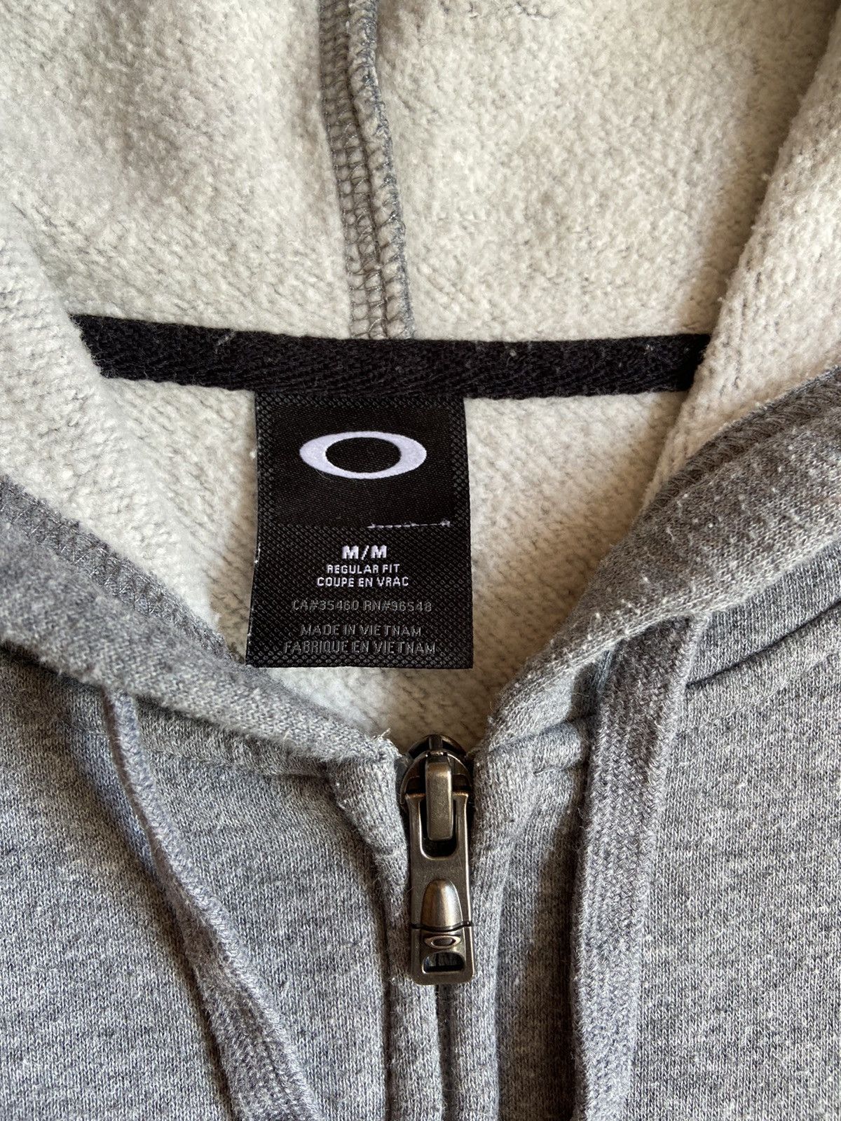 Oakley Vintage Oakley Zip Hoodie Size US M / EU 48-50 / 2 - 5 Thumbnail