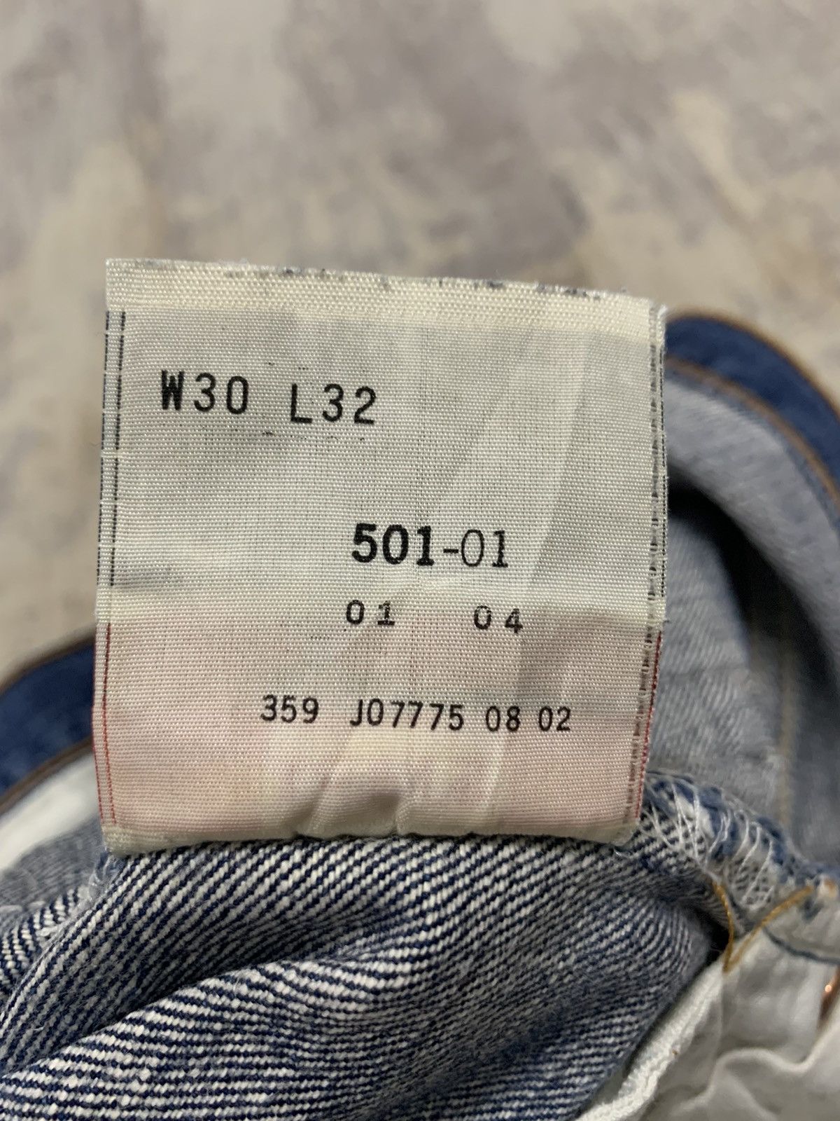 Levi's Vintage Levis 501 Distressed Denim Jeans W28x30.5 Size US 28 / EU 44 - 17 Thumbnail