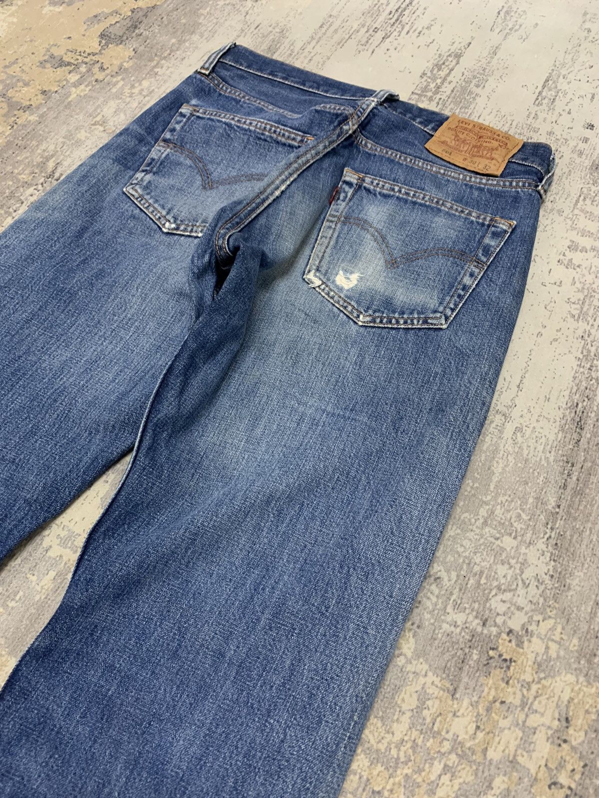 Levi's Vintage Levis 501 Distressed Denim Jeans W28x30.5 Size US 28 / EU 44 - 10 Thumbnail