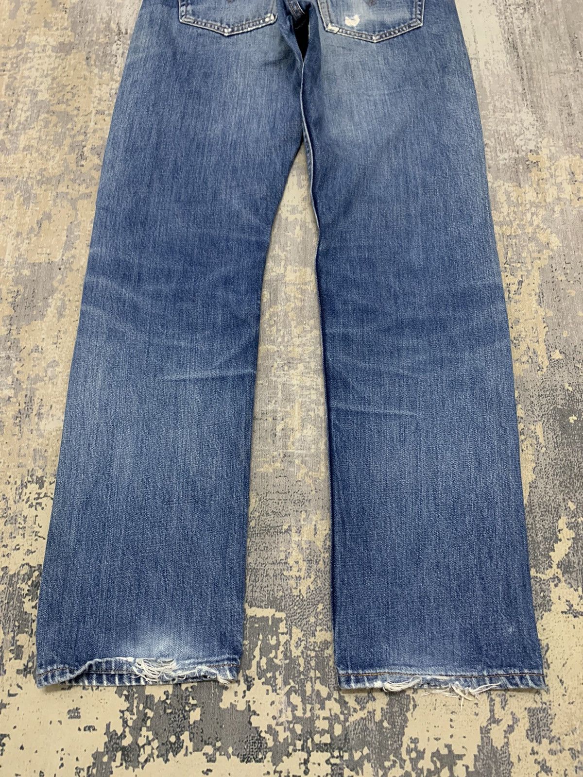 Levi's Vintage Levis 501 Distressed Denim Jeans W28x30.5 Size US 28 / EU 44 - 11 Thumbnail