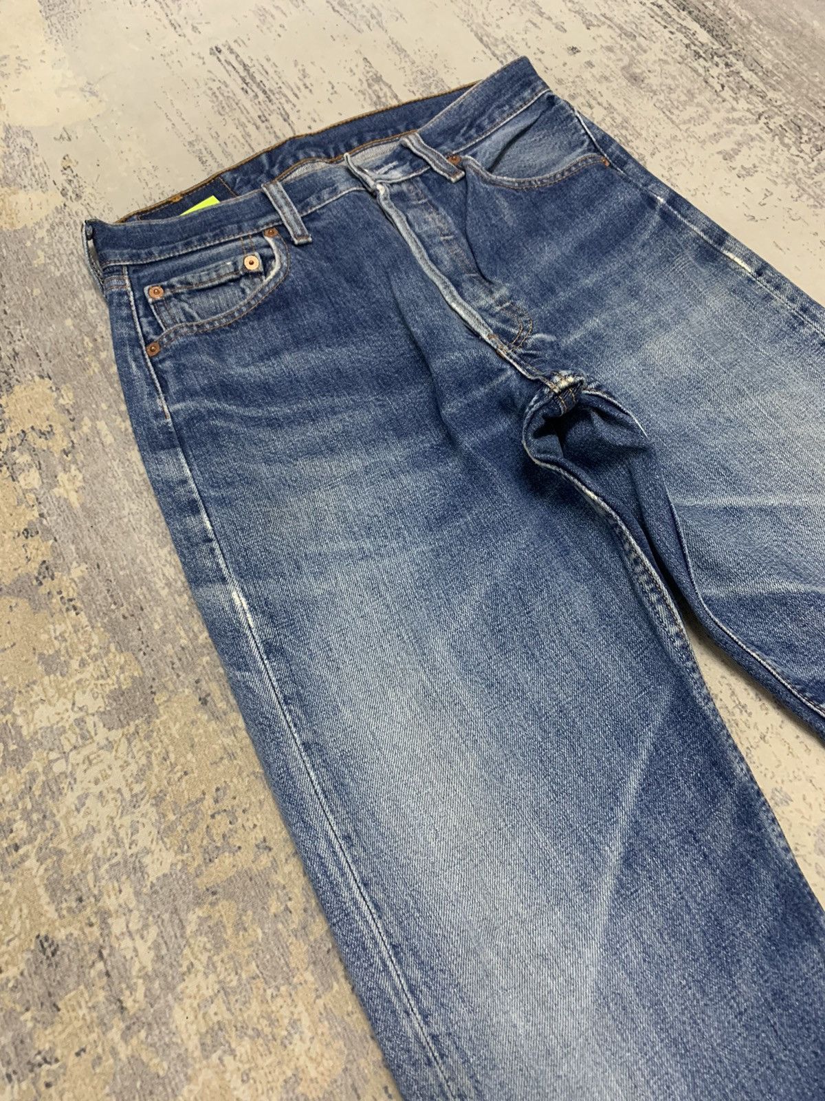 Levi's Vintage Levis 501 Distressed Denim Jeans W28x30.5 Size US 28 / EU 44 - 2 Thumbnail