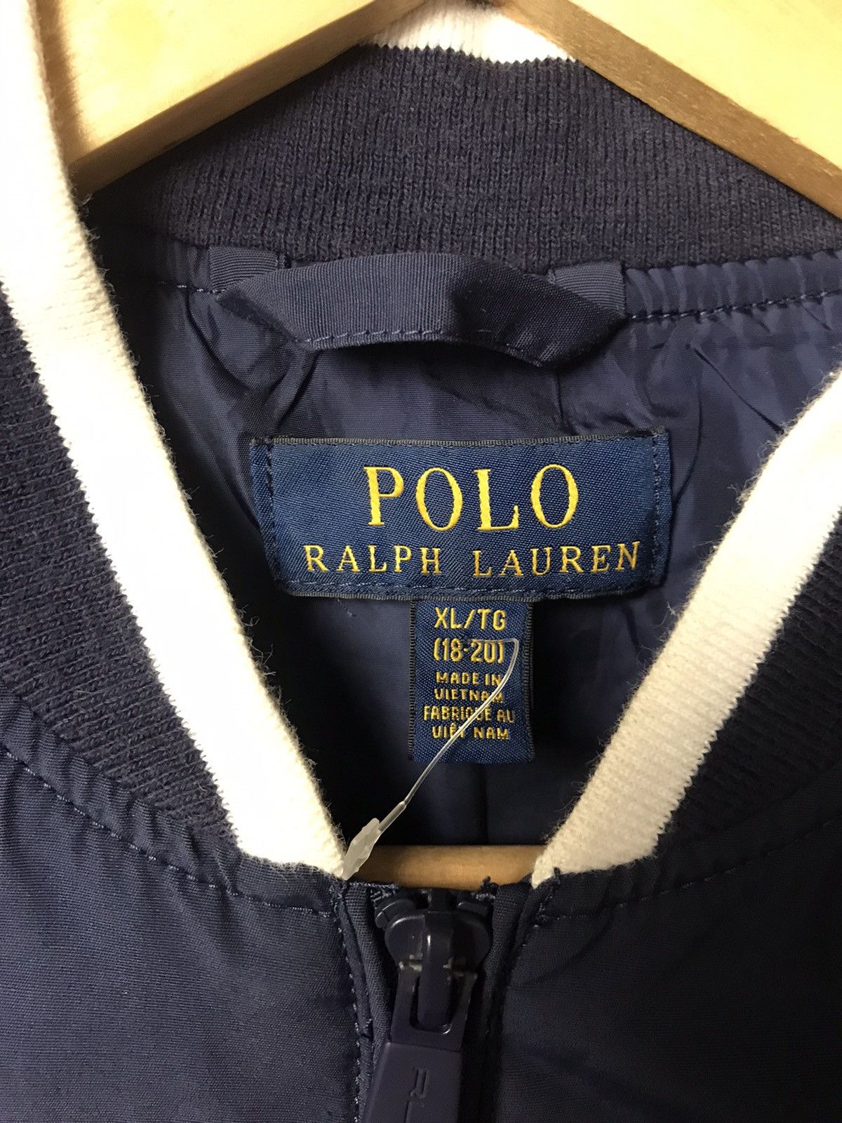 Polo Ralph Lauren × Ralph Lauren × Vintage Vintage polo Ralph Lauren bomber light jacket Size US S / EU 44-46 / 1 - 5 Thumbnail