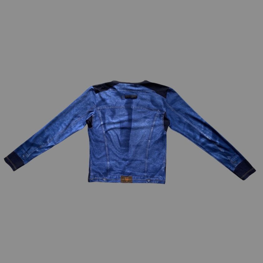 Jean Paul Gaultier Vintage SS97 trompe l'oeil Denim Top Size M / US 6-8 / IT 42-44 - 2 Thumbnail