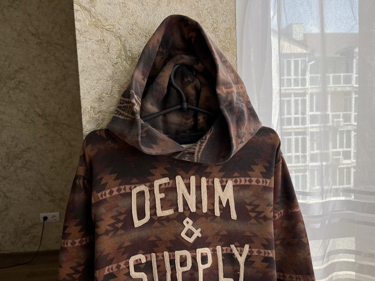 Denim & Supply Ralph Lauren × Polo Ralph Lauren Vintage Denim Supply Ralph Lauren Sweatshirt Size US M / EU 48-50 / 2 - 2 Thumbnail