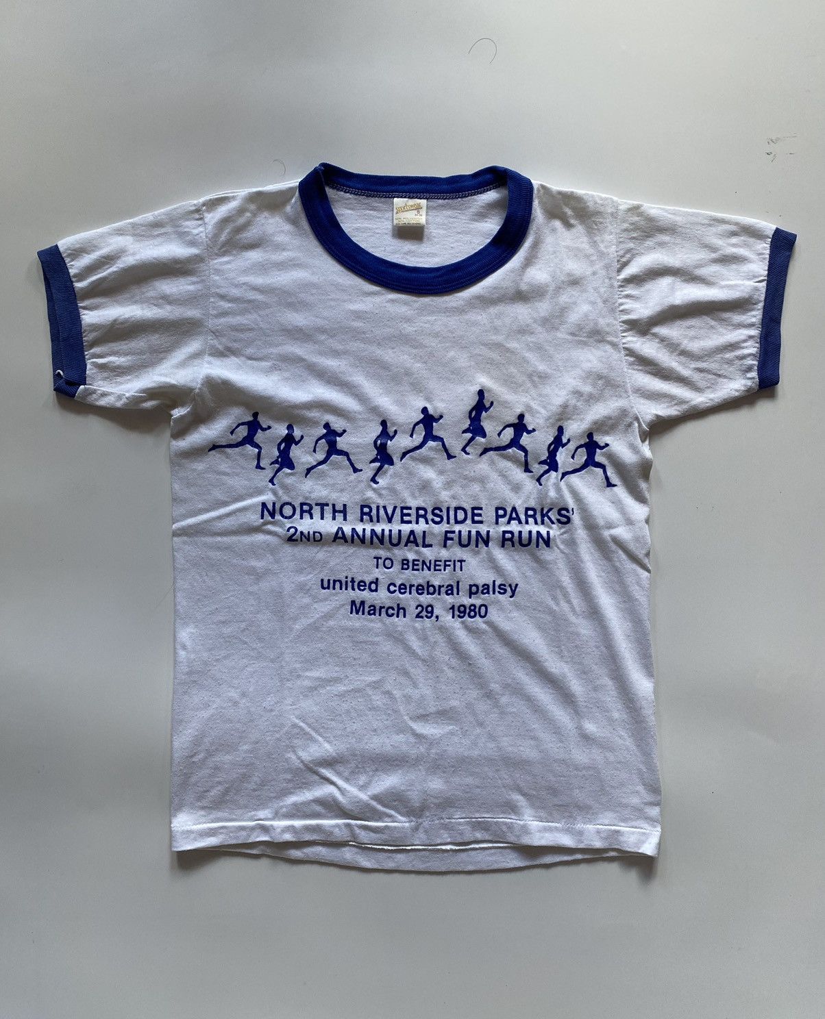 NORTH RIVERSIDE PARKS’2ND ANNUAL FUN RUN 1980