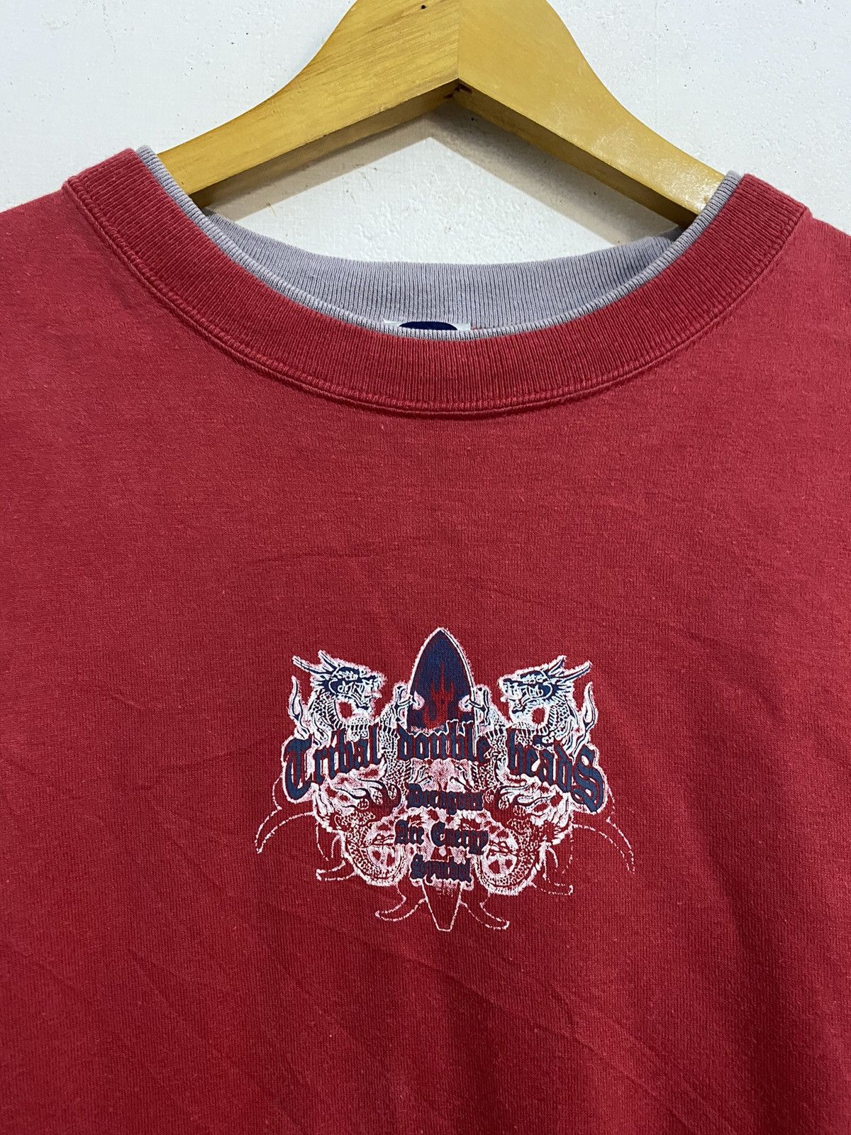 If Six Was Nine 💸BINDINGOFFER💸Digdeep-Japanesebrand Tribal Dragon Tees Size US L / EU 52-54 / 3 - 4 Thumbnail