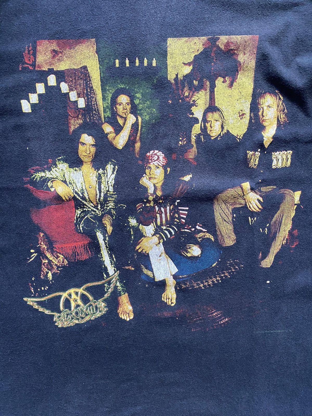 Band Tees × Vintage aerosmith 1997 Size US L / EU 52-54 / 3 - 3 Thumbnail