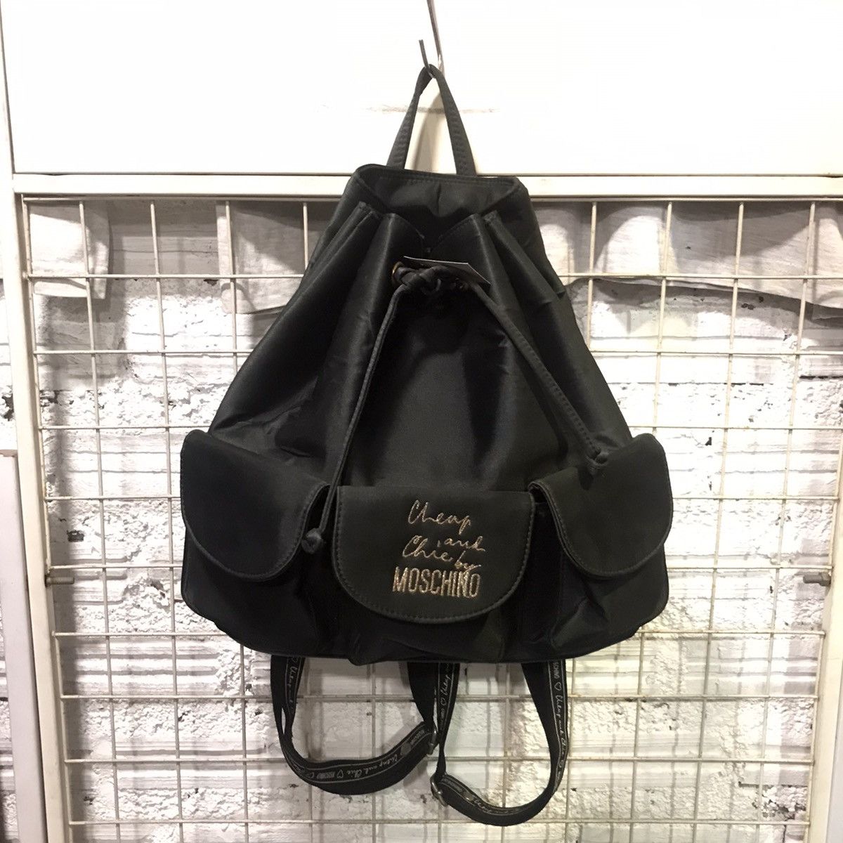 Cheap and Chic by Moschino Mini Backpack Bag 90s