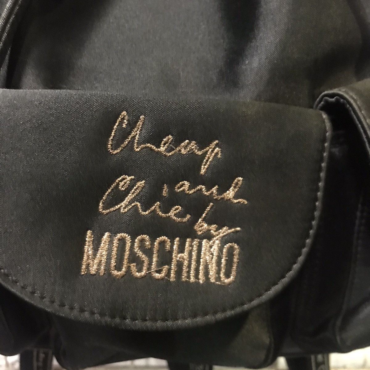 Moschino Cheap and Chic by Moschino Mini Backpack Bag 90s Size ONE SIZE - 3 Thumbnail