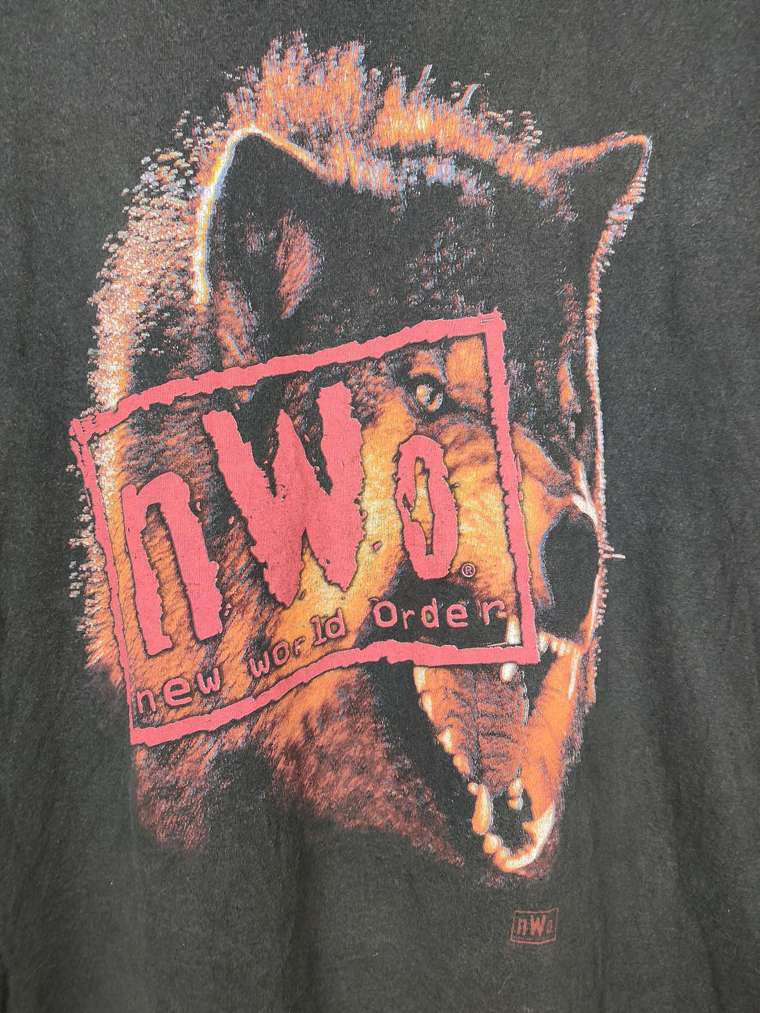 Vintage × WWE Vintage N.w.o New World Order Shirt Size US XL / EU 56 / 4 - 2 Thumbnail