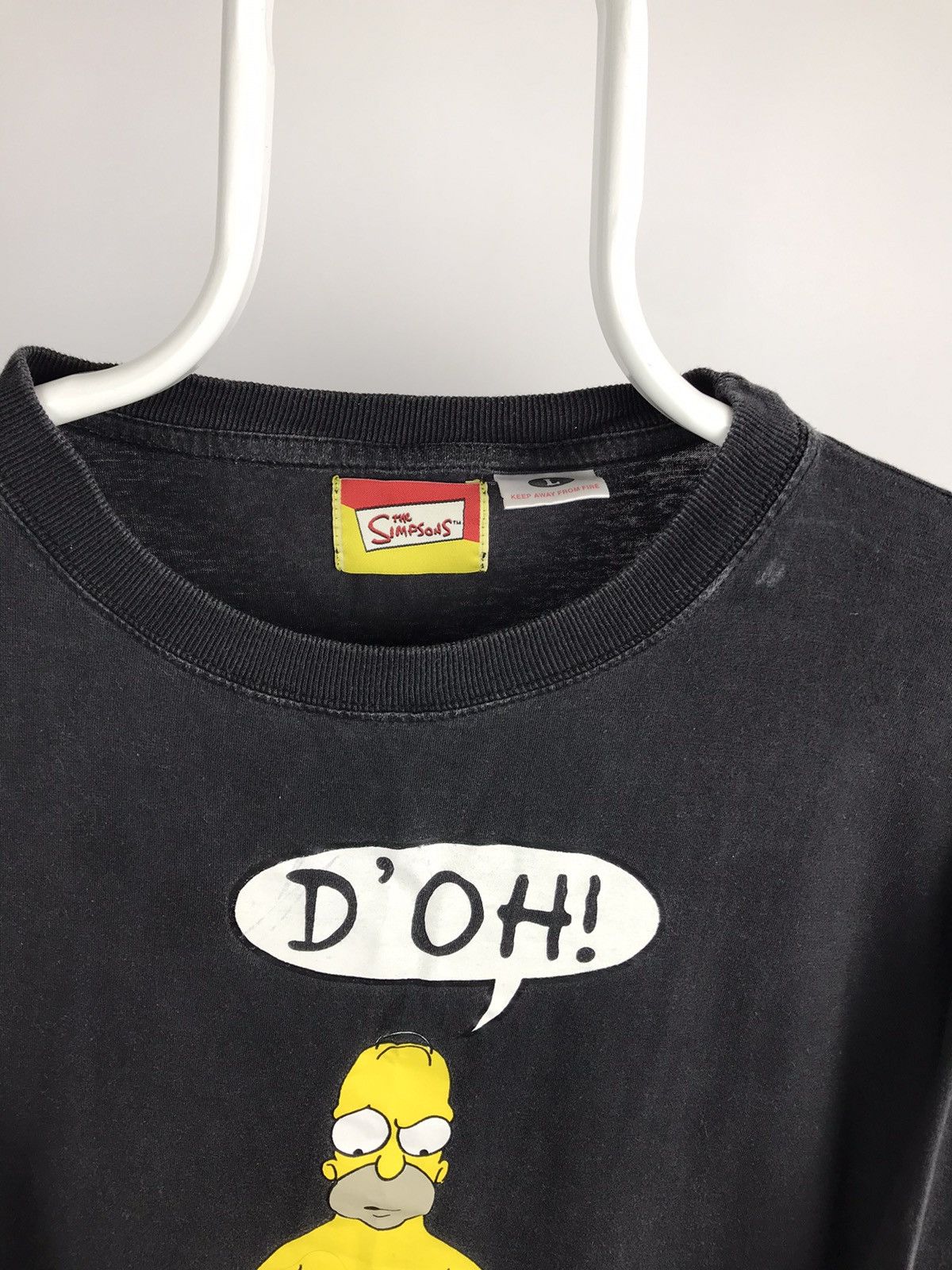 Vintage Vintage Homer Simpson 1997 Tee D’oh Matt Groening Size US L / EU 52-54 / 3 - 3 Thumbnail